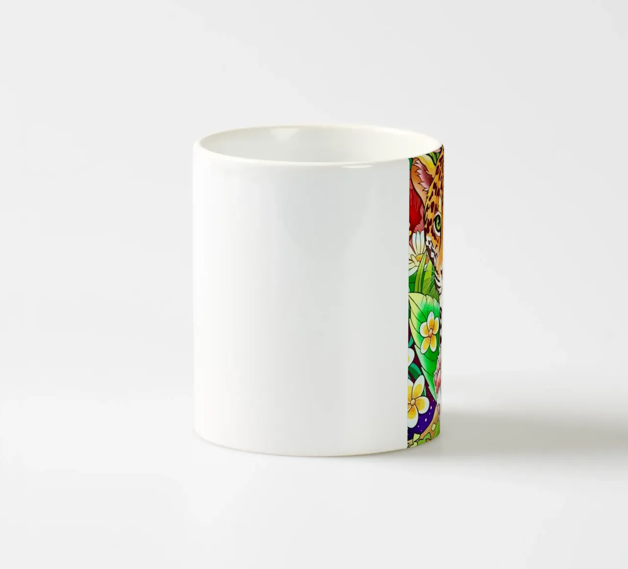 Tigers tazza in ceramica da Dumery Art