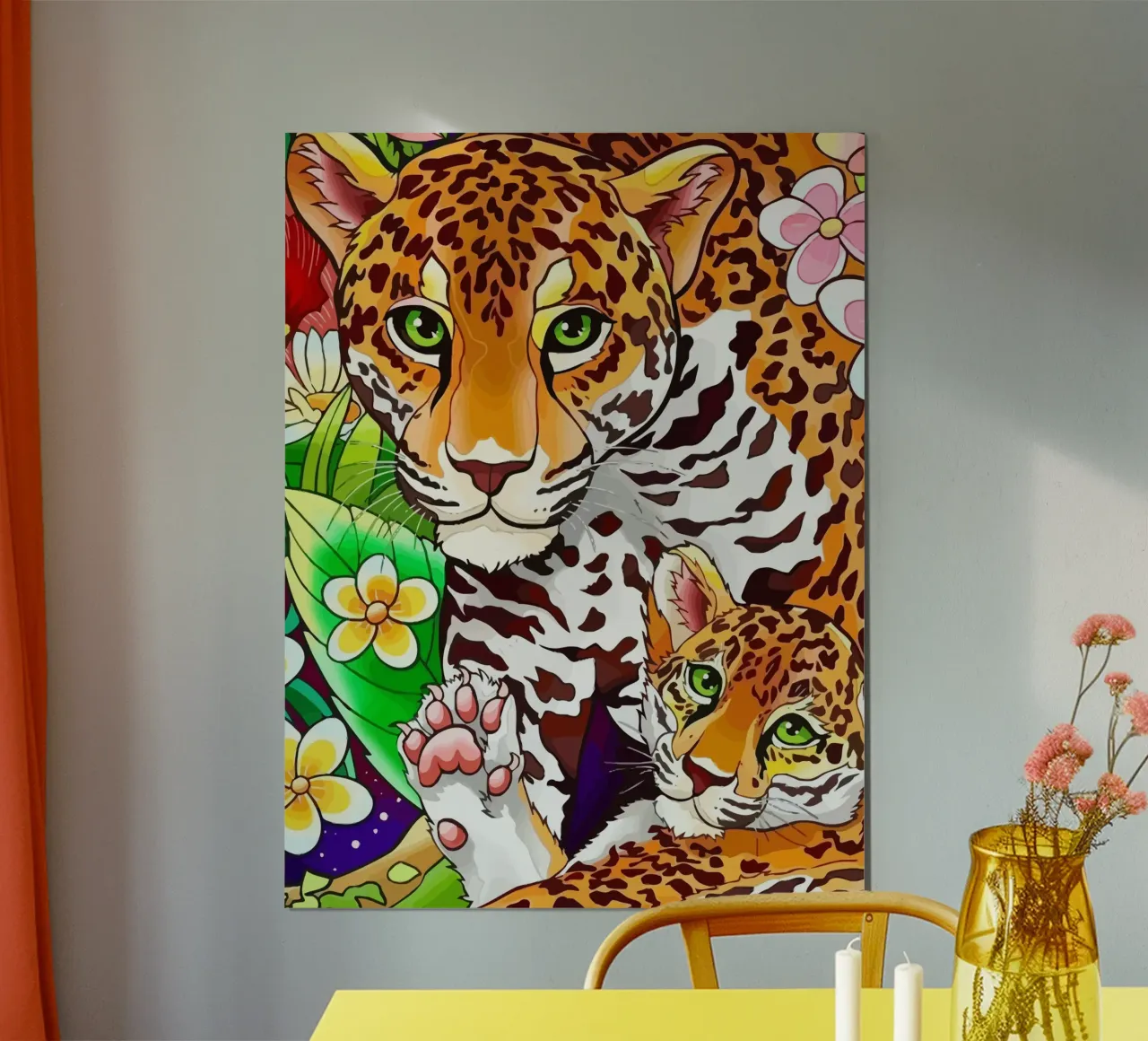 Tigers poster da Dumery Art