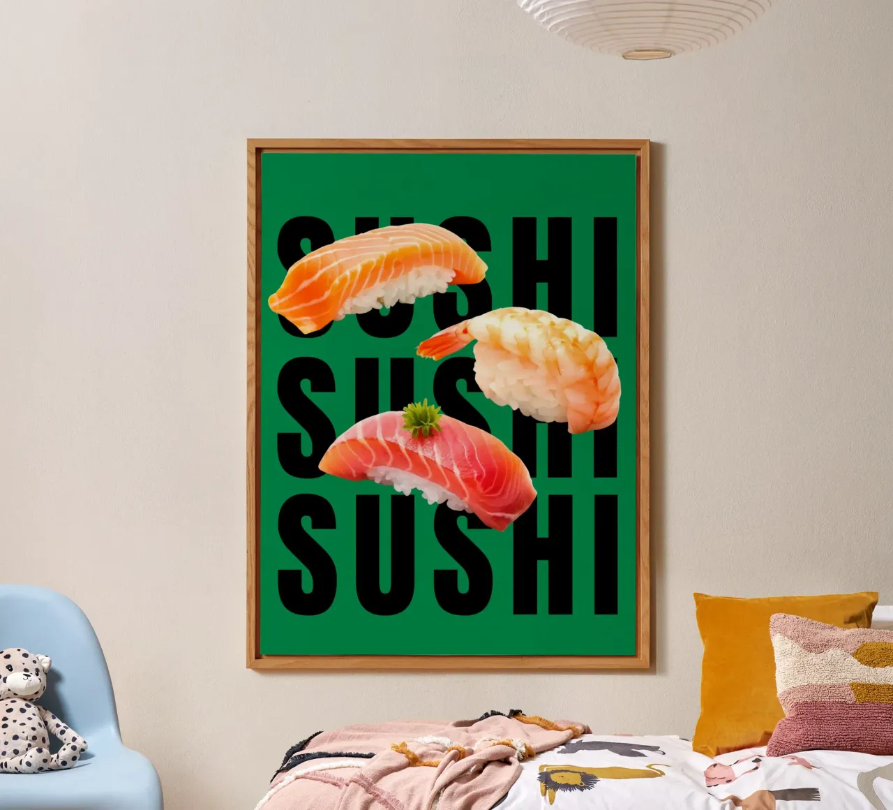 Sushi Time alluminio dibond da Dreamer10