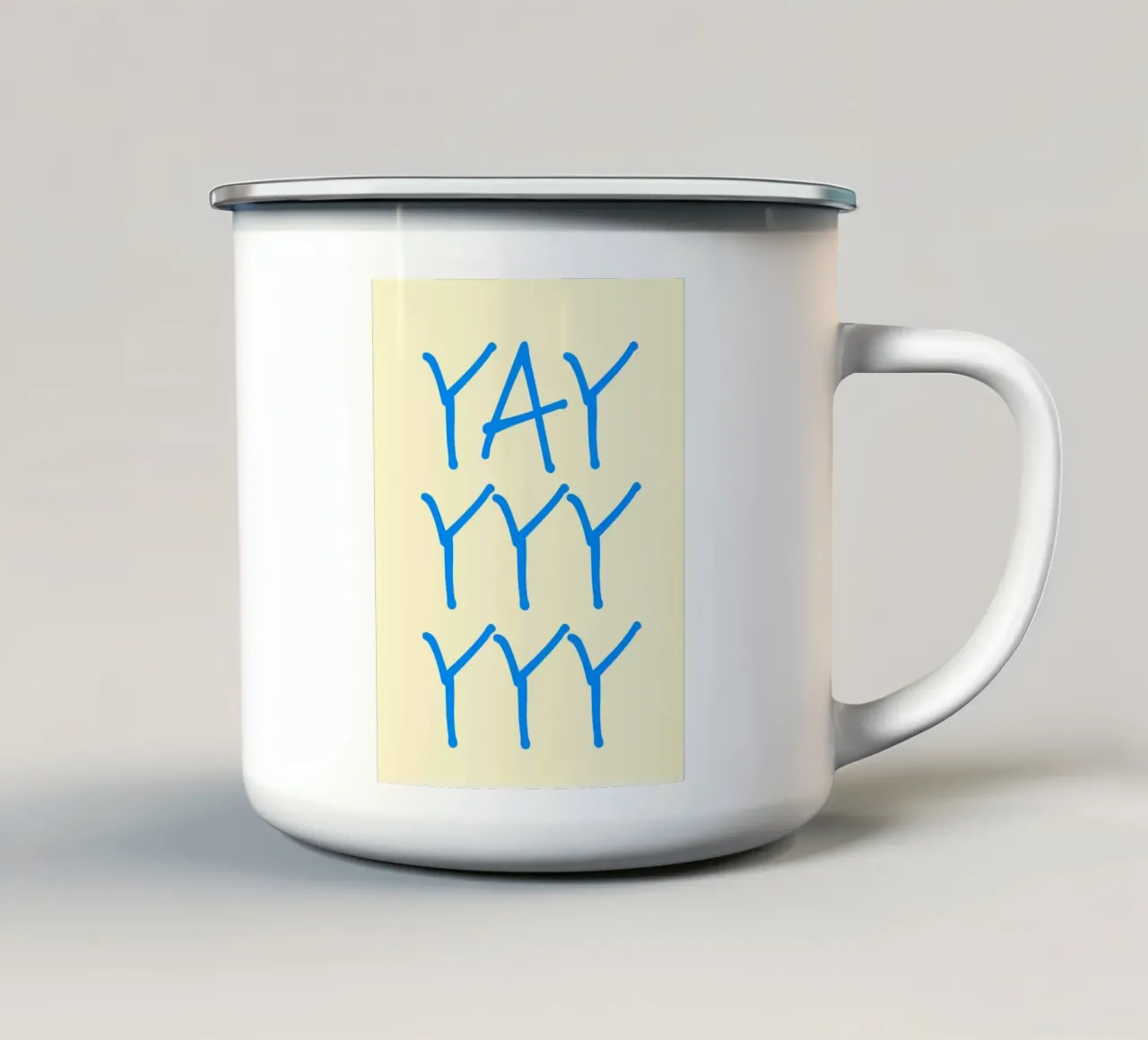 Yay 11 tazza in smalto da The Type Club Tokyo