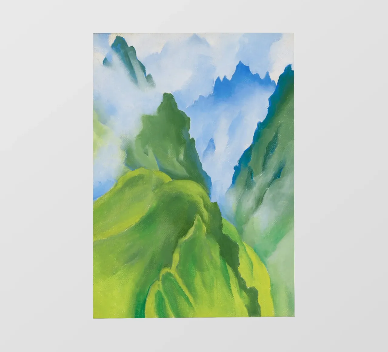 Georgia O’Keeffe – Machu Picchu pellicola backlit da Chérie Prints