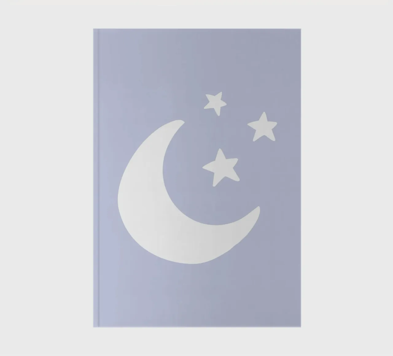 Moon and Stars notebook by we line studio - art