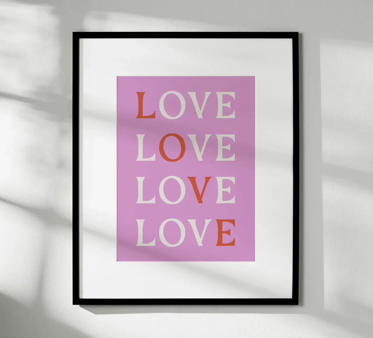 Love poster da we line studio - art