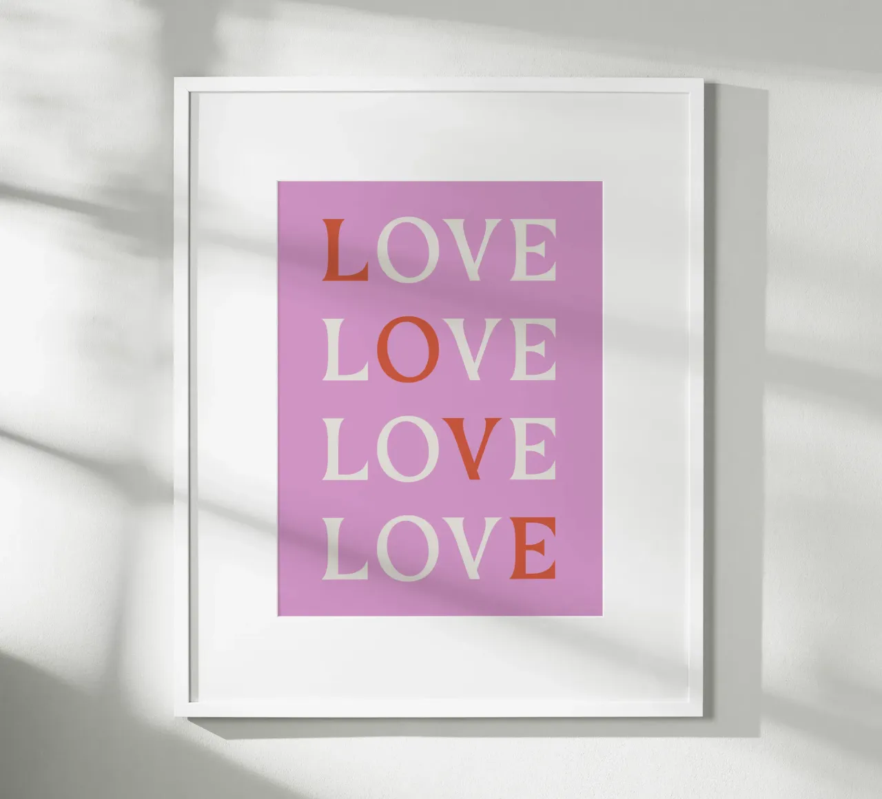 Love poster da we line studio - art