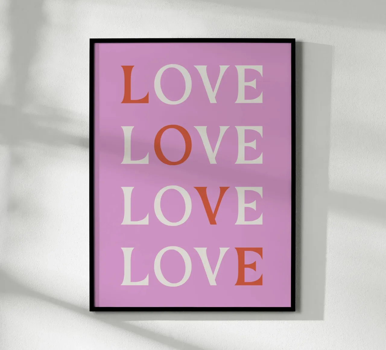 Love poster da we line studio - art