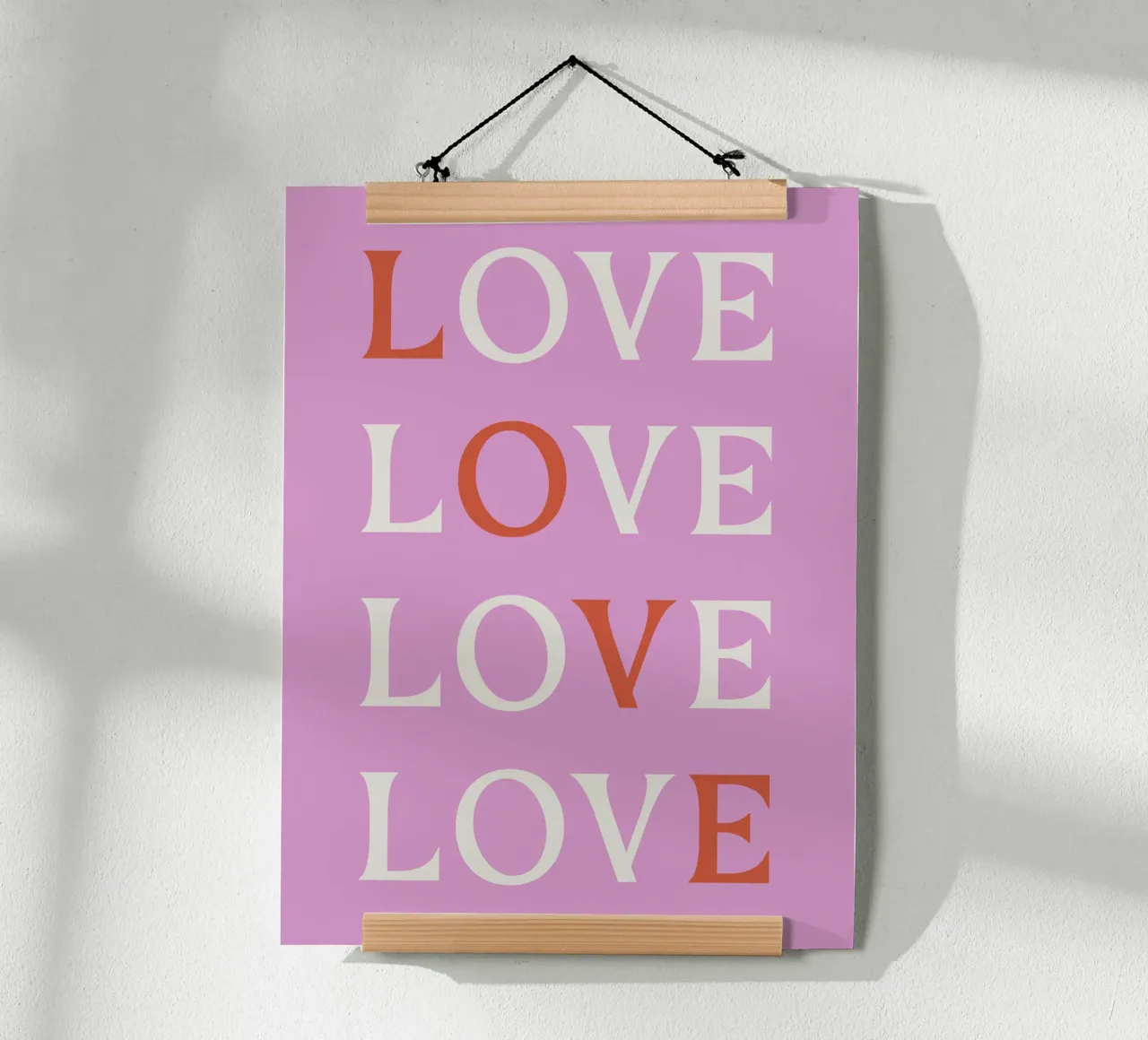 Love poster da we line studio - art