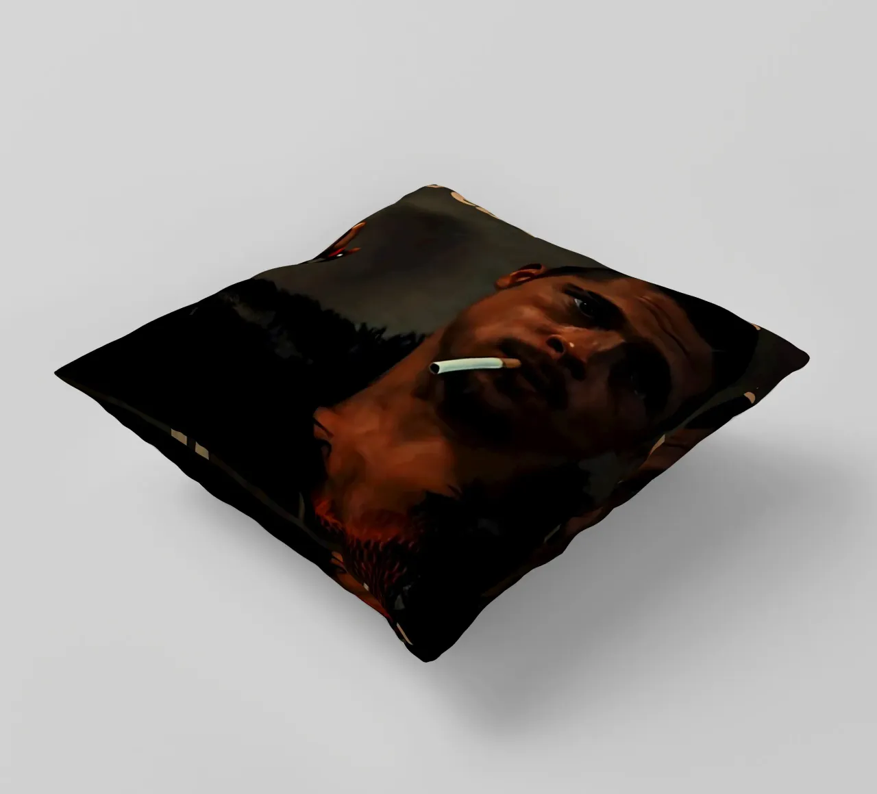 is this the life you really want? cuscino da Type & Tape