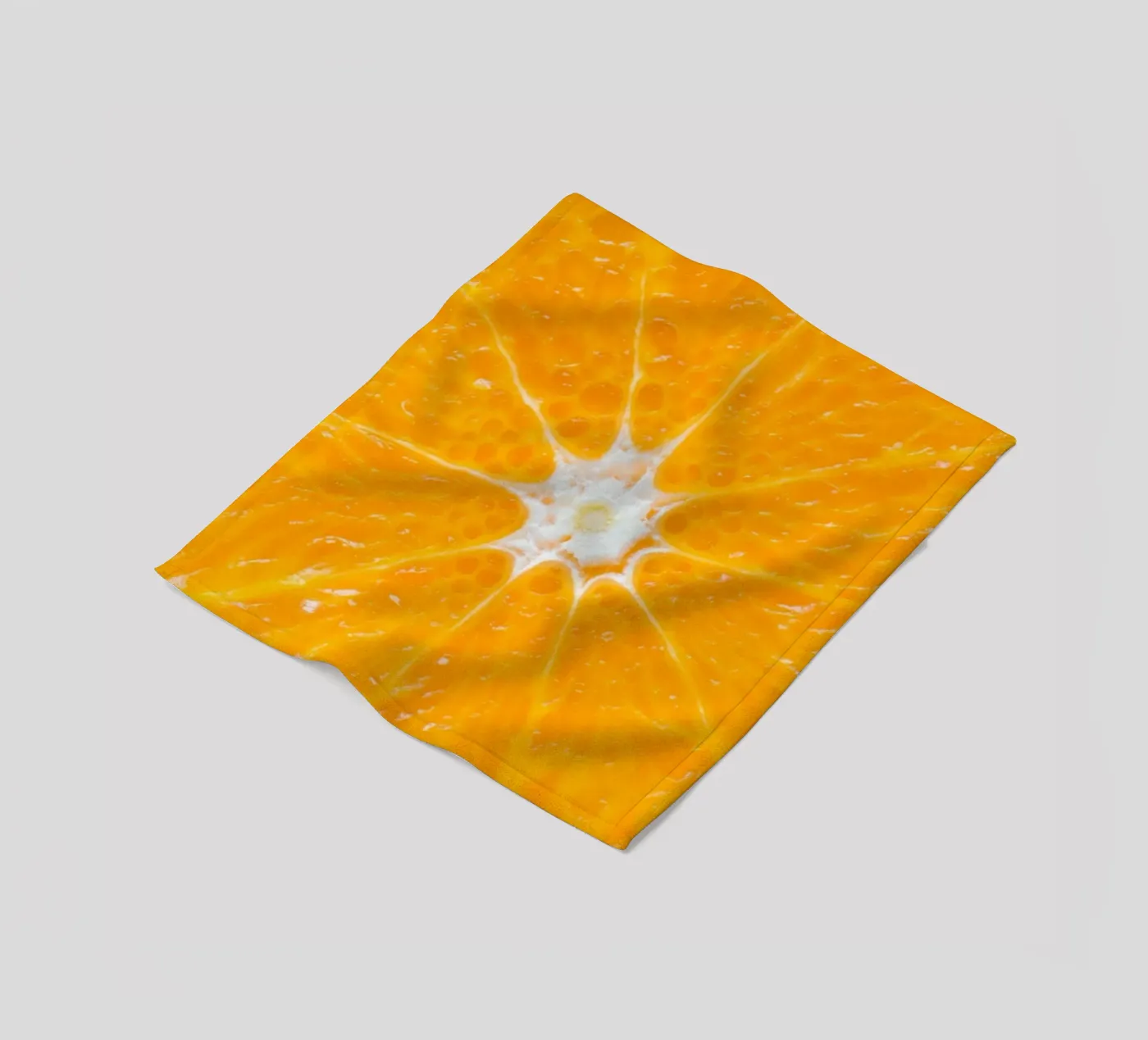 Orange Fleecedecke von Dreamer10