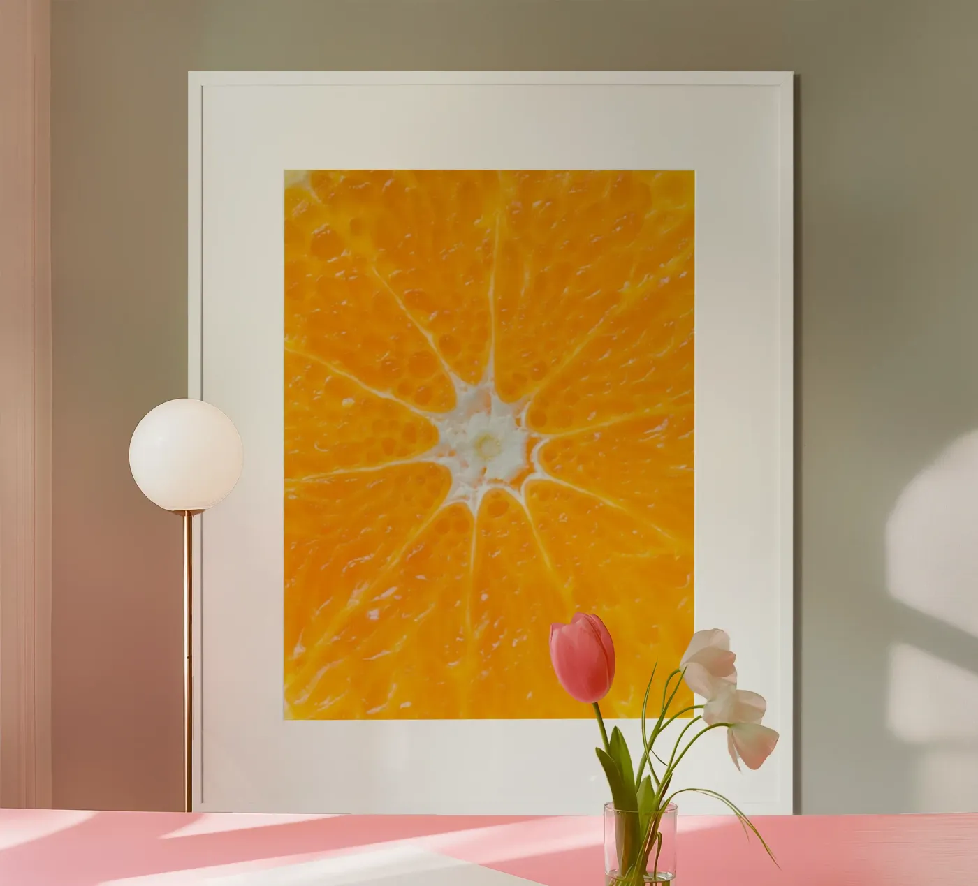 Orange Poster von Dreamer10