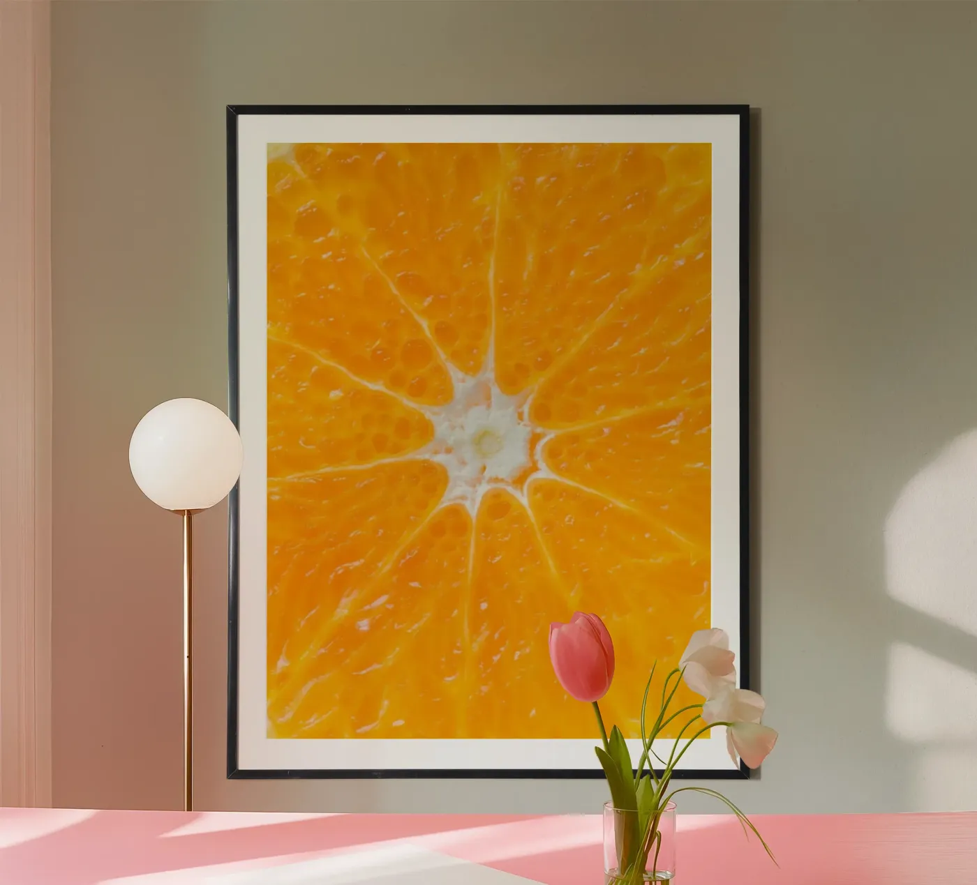 Orange Poster von Dreamer10