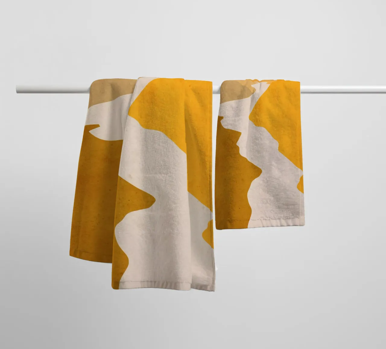 Paesaggio d'arte minimale 7 asciugamano da bagno da ThingDesign
