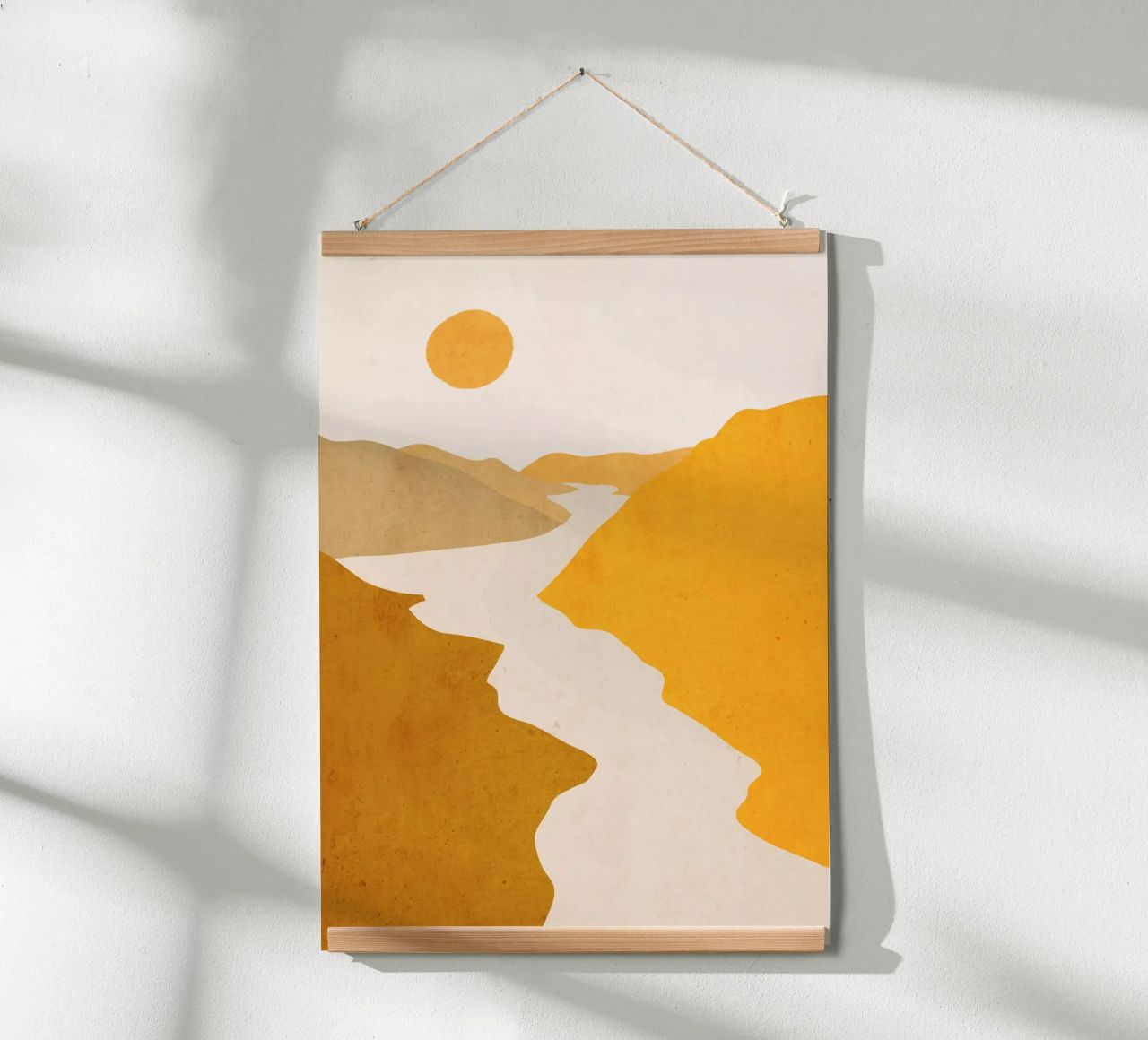 Minimal Art Landscape 7 poster by ThingDesign