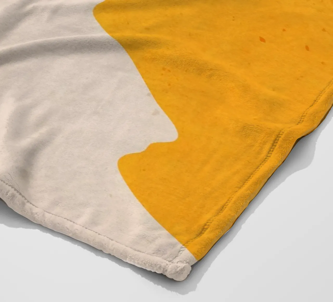 Paesaggio d'arte minimale 7 coperta in pile da ThingDesign