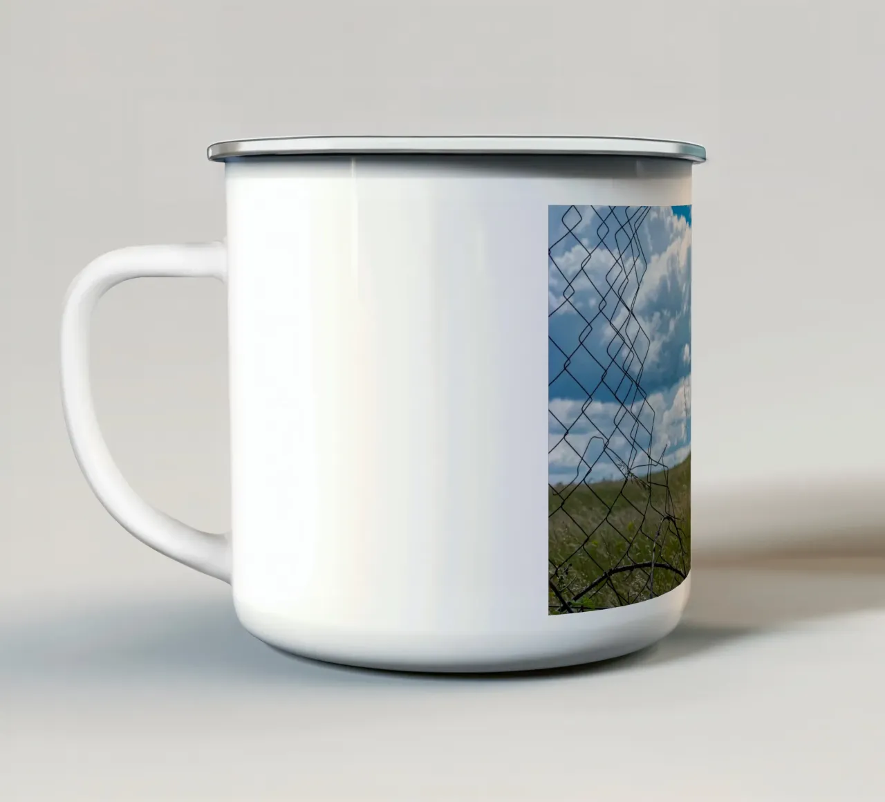 Libertà tazza in smalto da anderm
