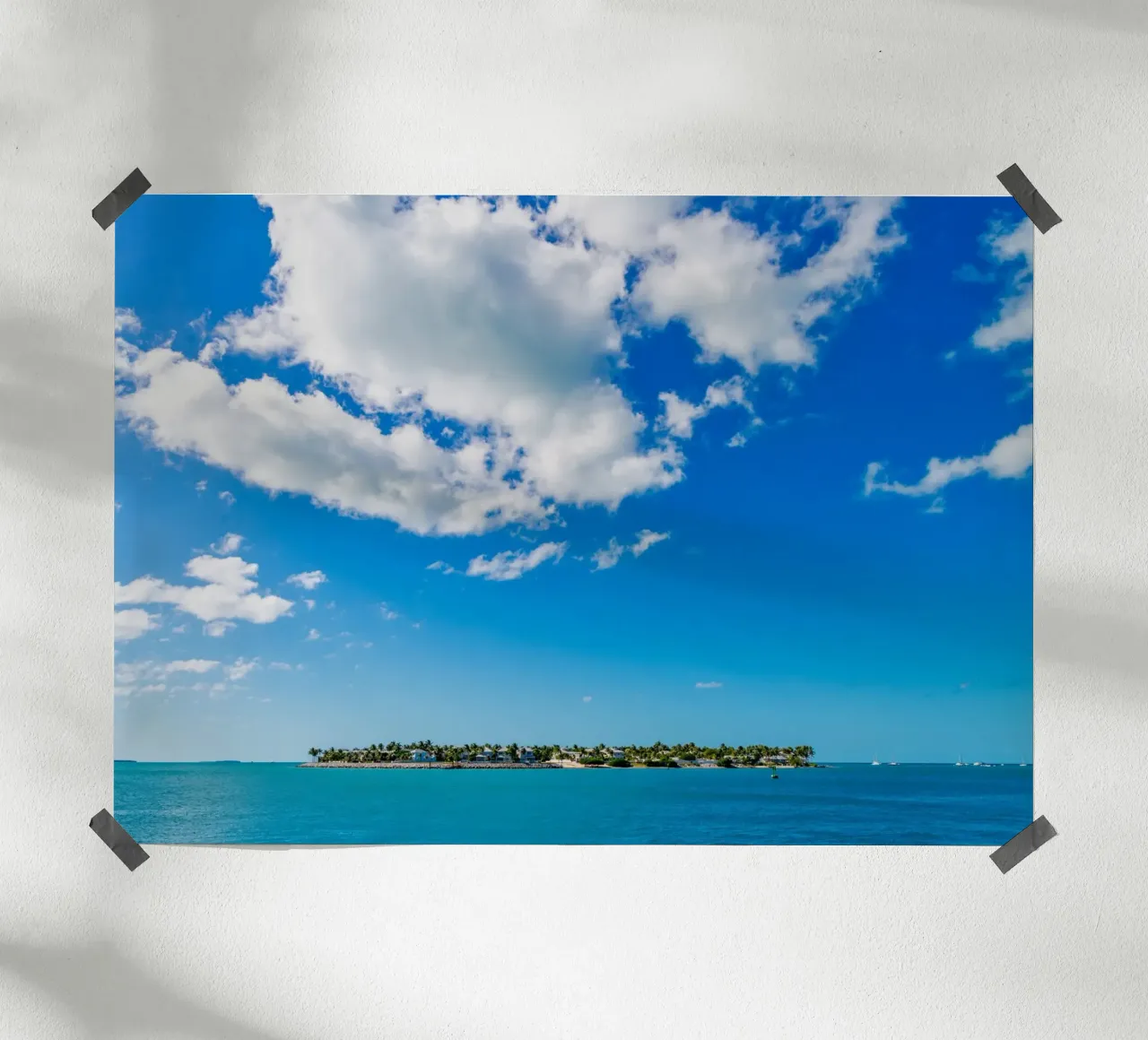 Isola sul mare poster da anderm