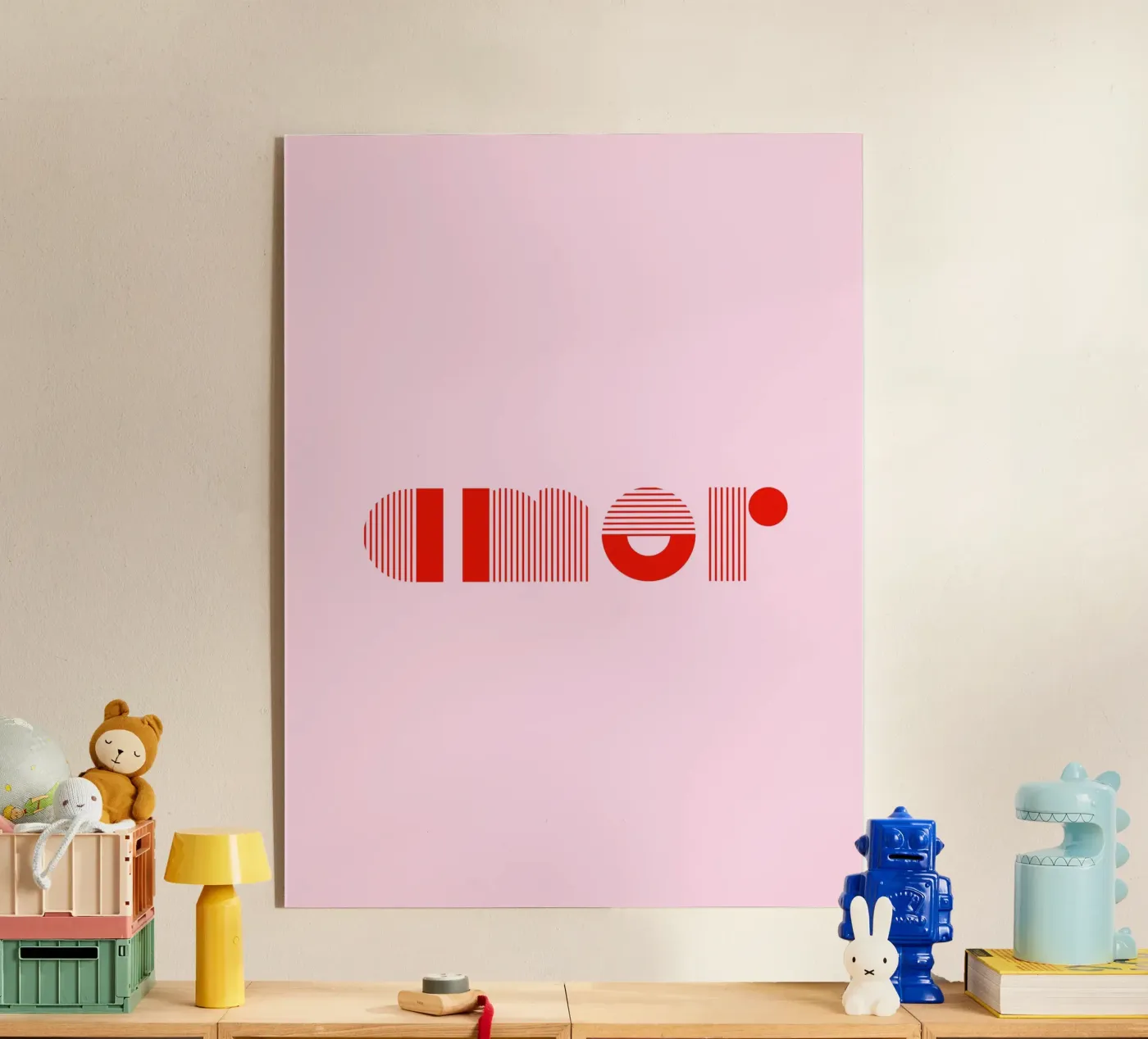 Amor 1 Acryl-Glas von The Type Club Tokyo