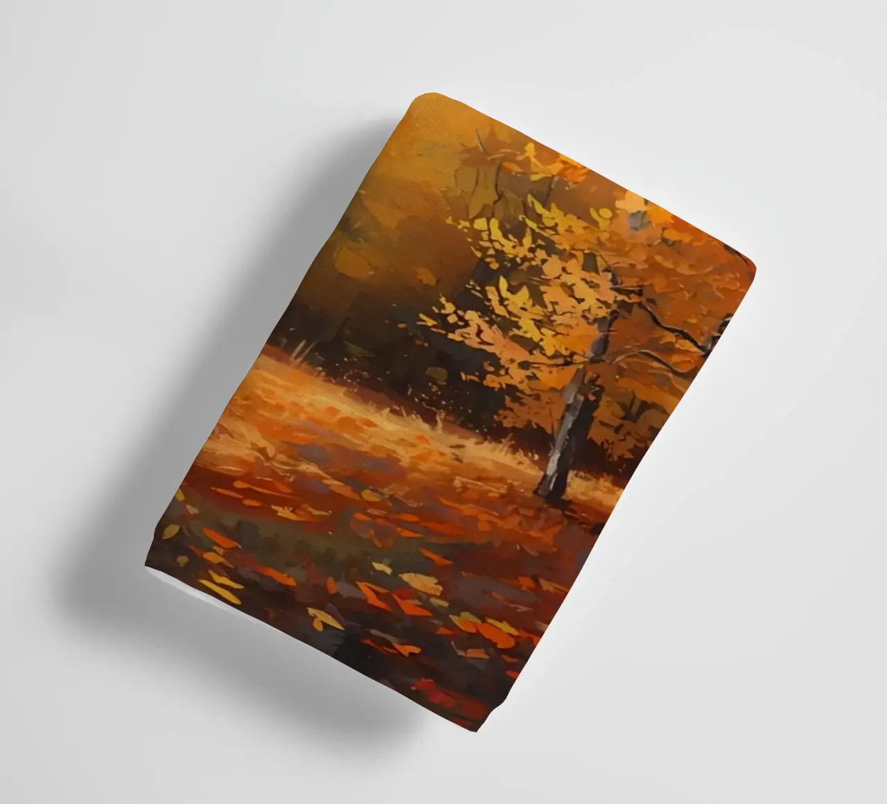 Paesaggio forestale d'autunno asciugamano da bagno da DesignDoodle