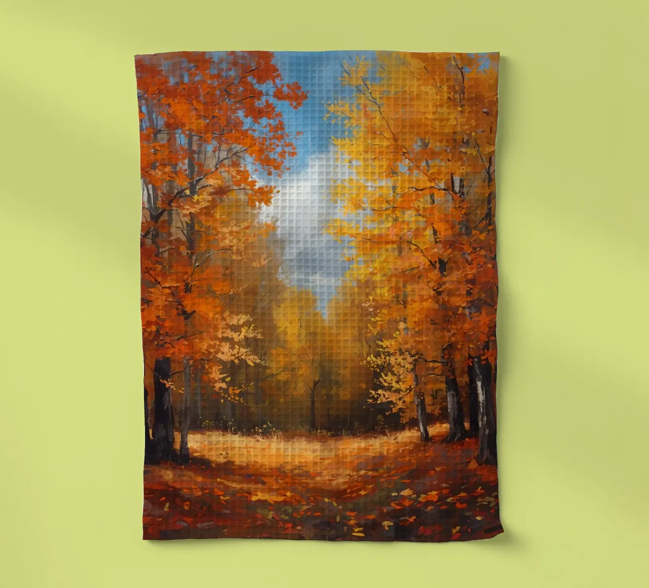 Paesaggio forestale d'autunno canovaccio da cucina da DesignDoodle