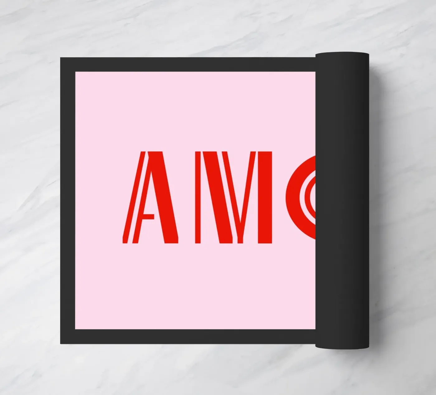 Amor 2 doormat by The Type Club Tokyo