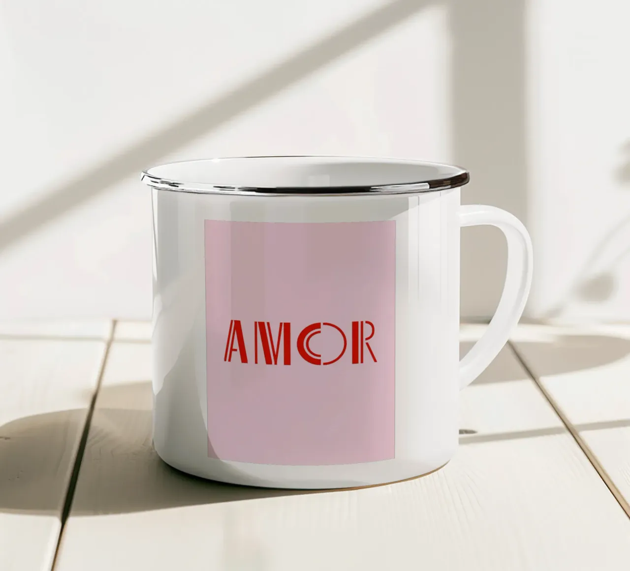 Amor 2 tazza in smalto da The Type Club Tokyo