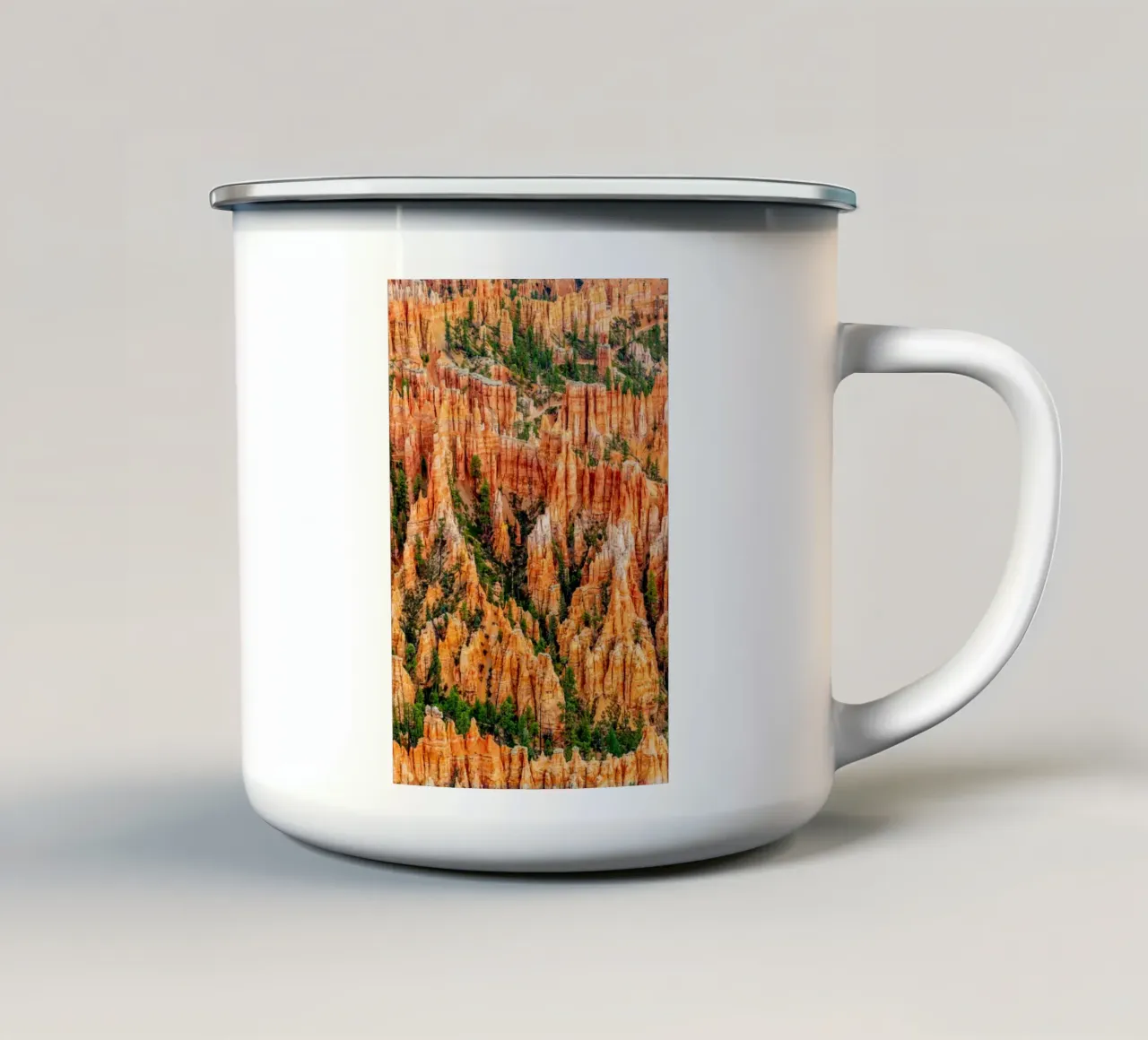 Bryce Canyon tazza in smalto da anderm