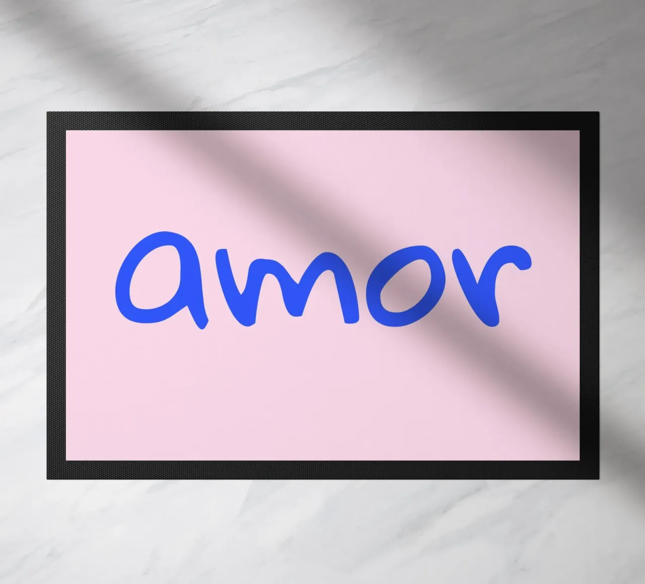 Amor 3 doormat by The Type Club Tokyo