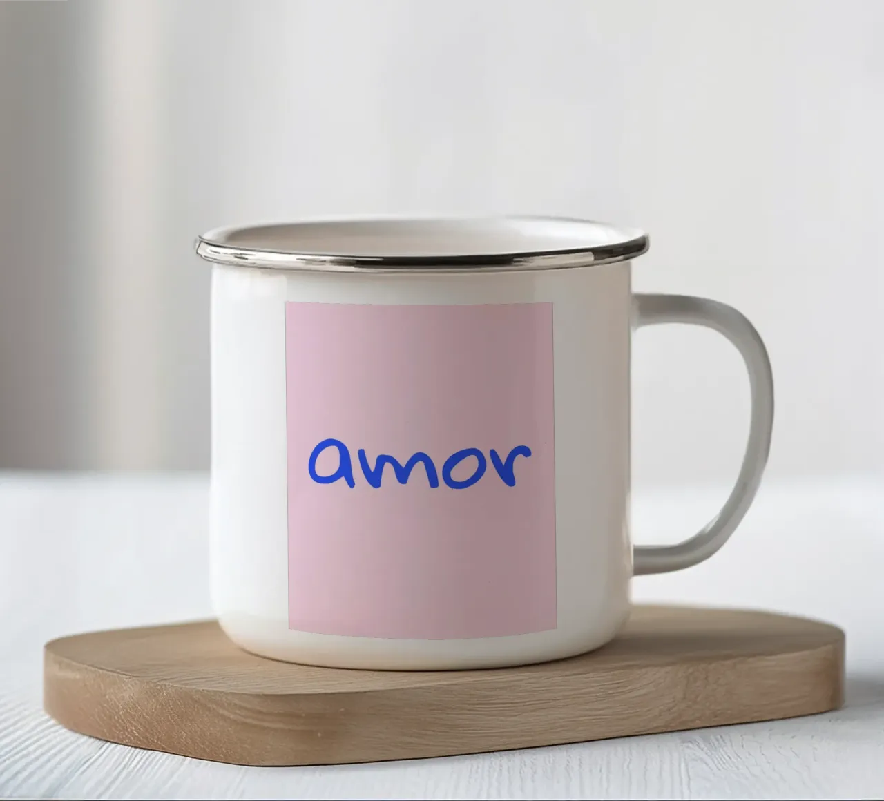 Amor 3 tazza in smalto da The Type Club Tokyo