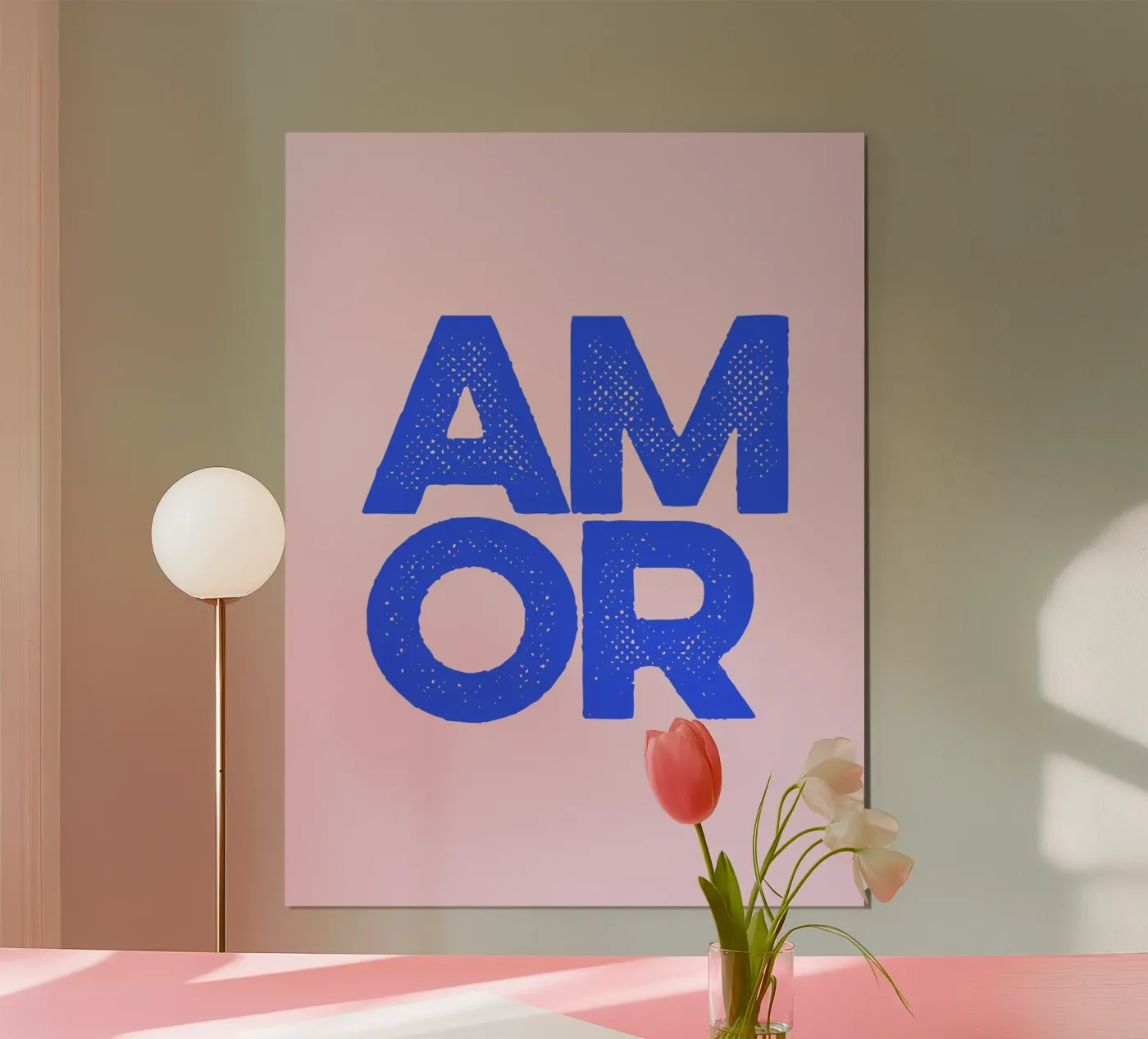 Amor 4 poster by The Type Club Tokyo