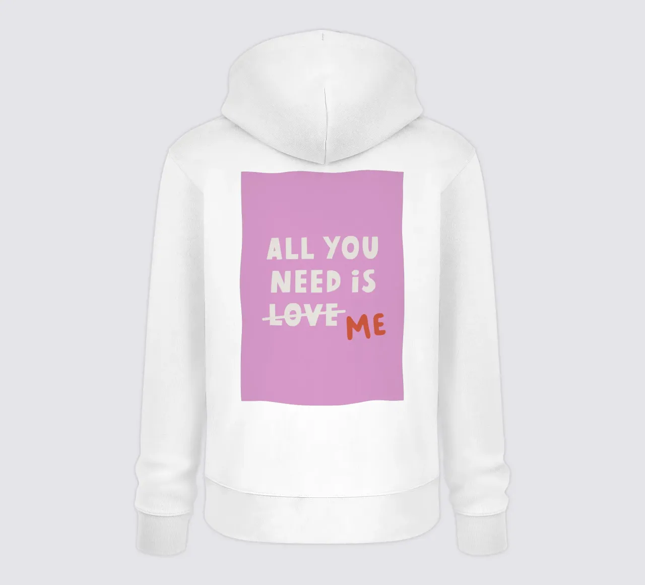 All you need is... felpa con cappuccio da we line studio - art