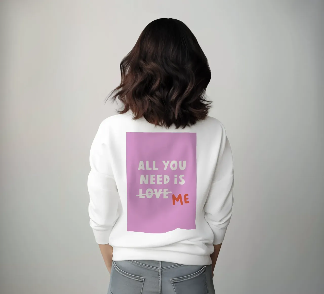 All you need is... felpa da we line studio - art