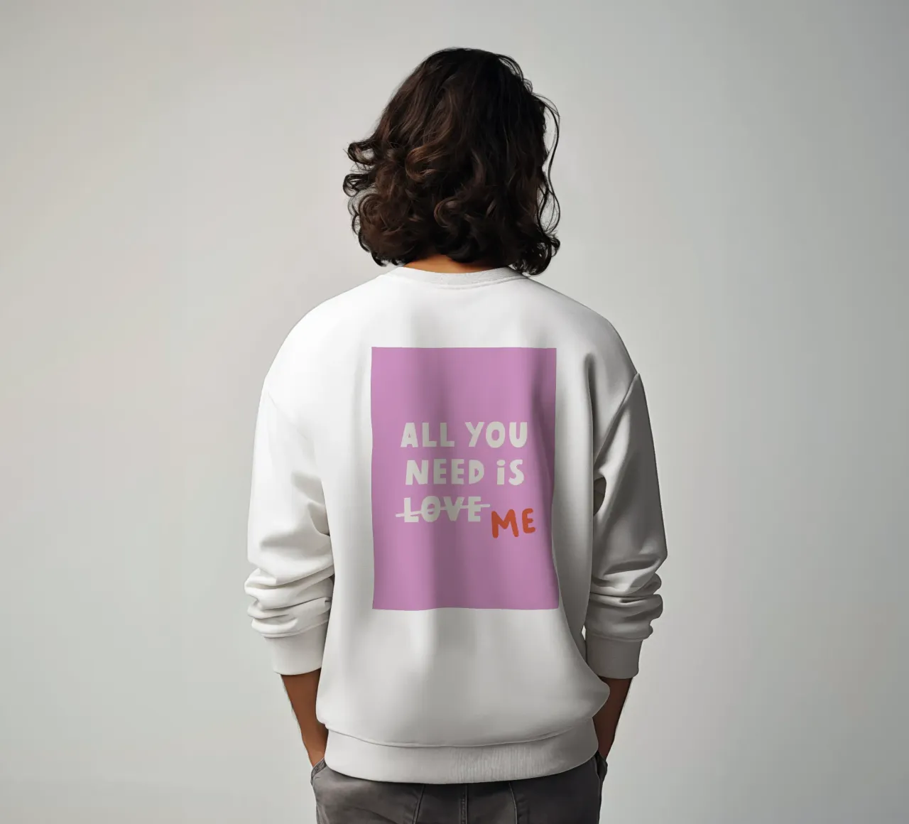 All you need is... felpa da we line studio - art