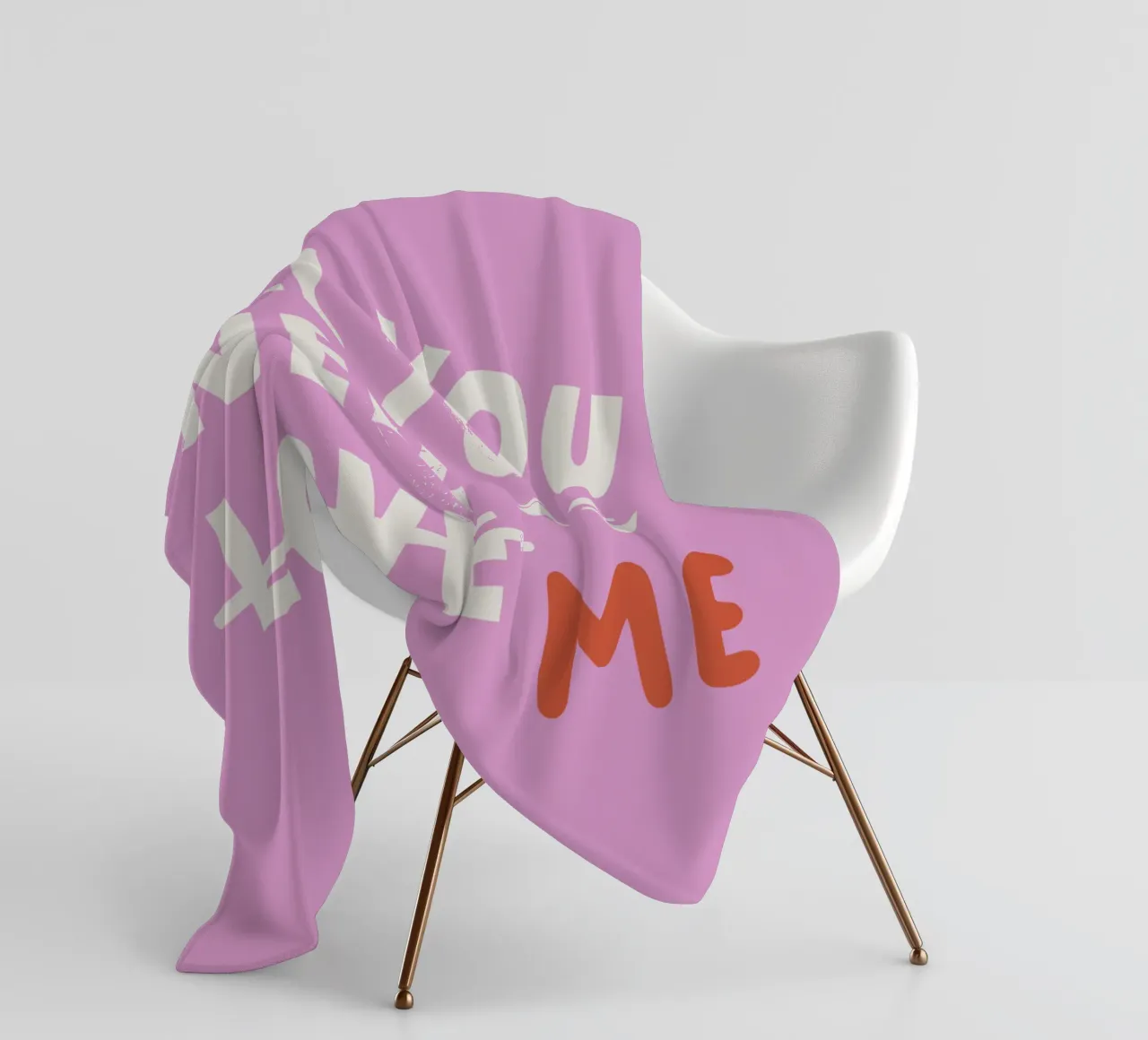All you need is... coperta in pile da we line studio - art