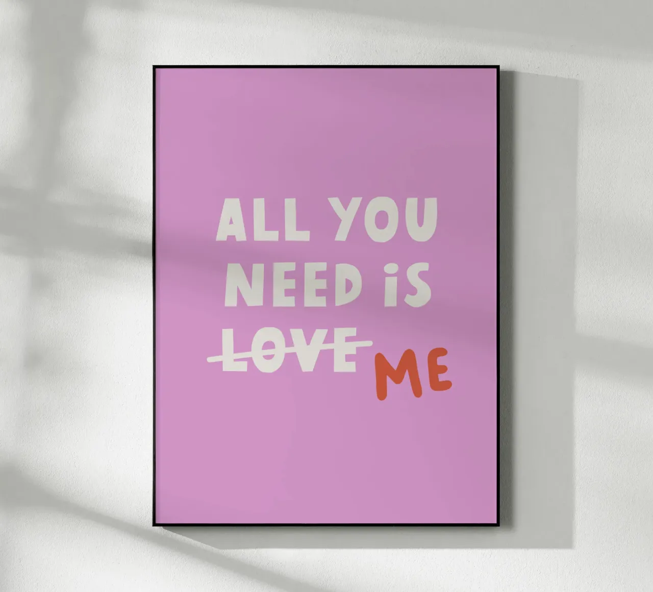 All you need is... plexiglass da we line studio - art