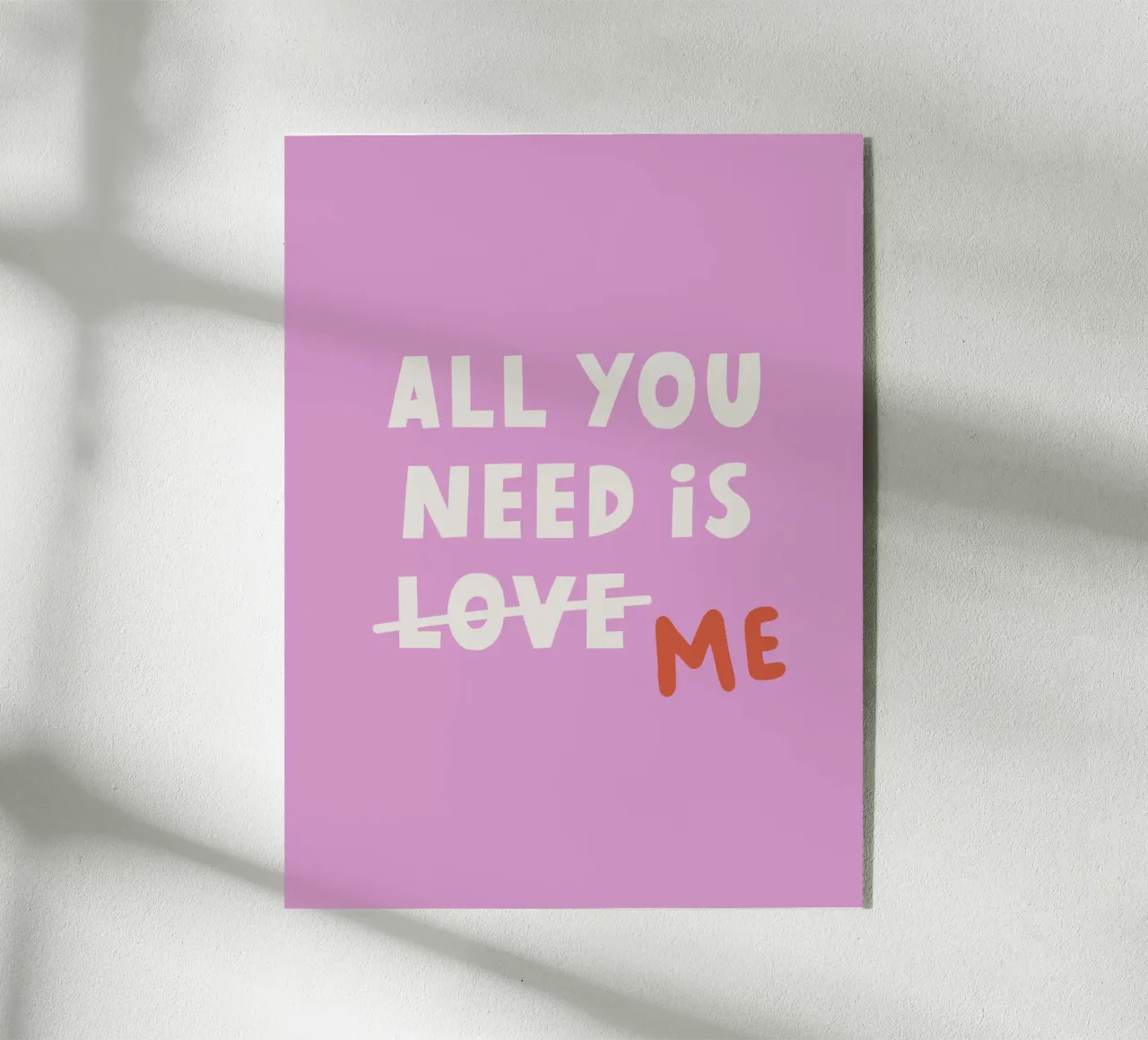 All you need is... plexiglass da we line studio - art