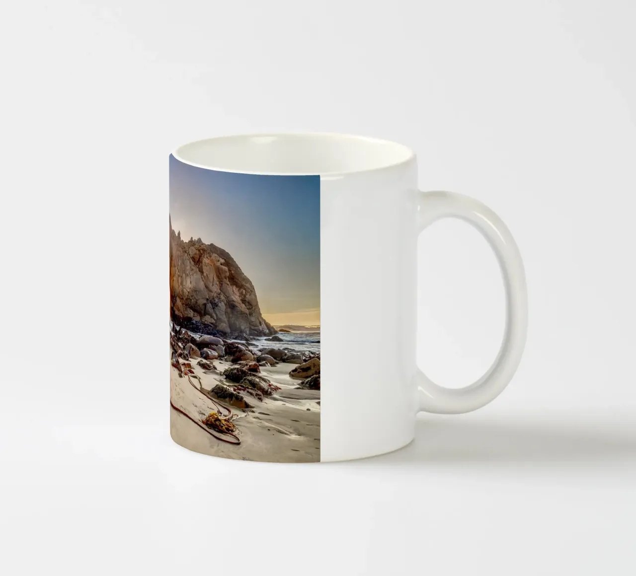 Tramonto sulla spiaggia di Pfeiffer tazza in ceramica da anderm