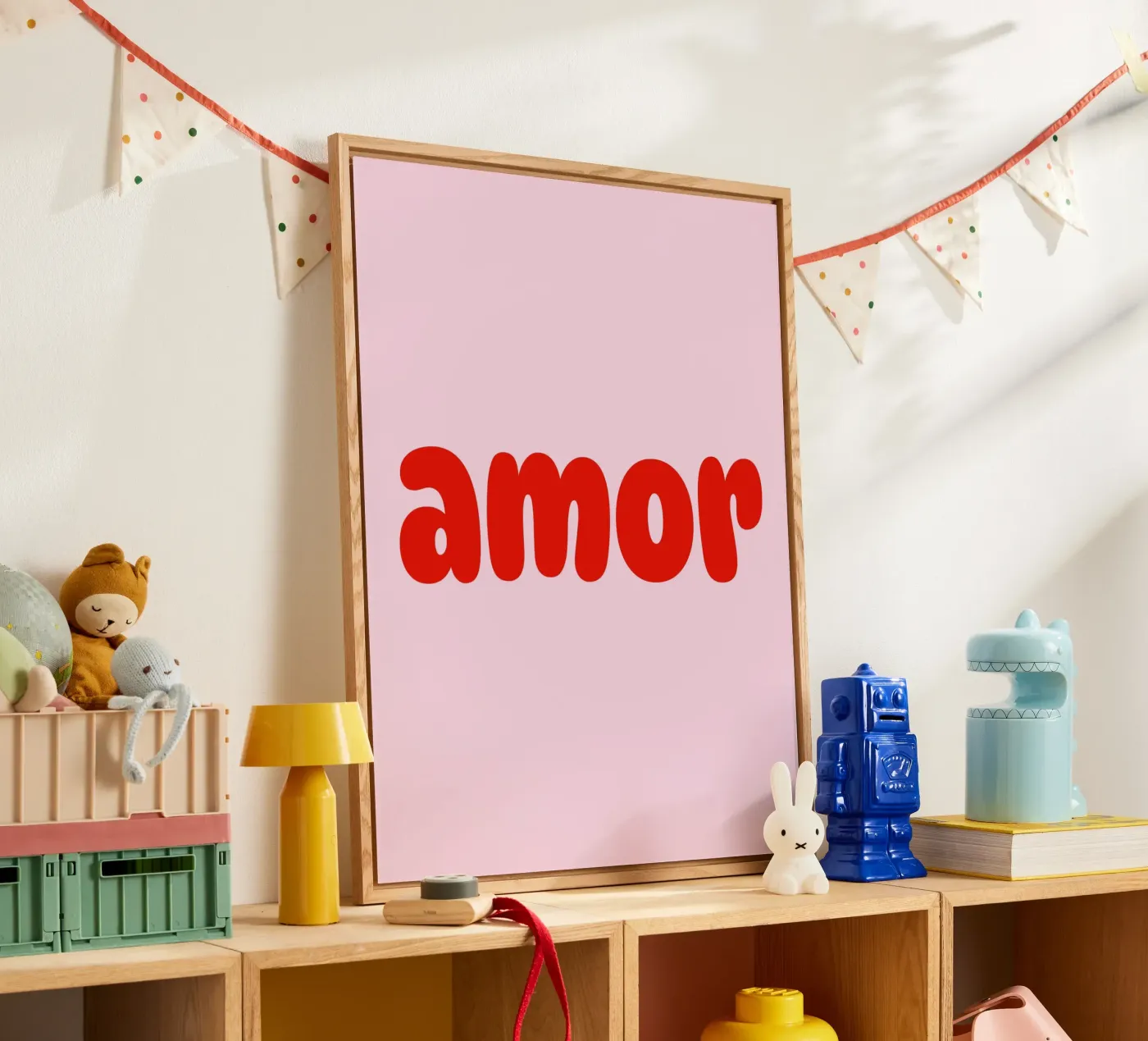 Amor 5 Acryl-Glas von The Type Club Tokyo