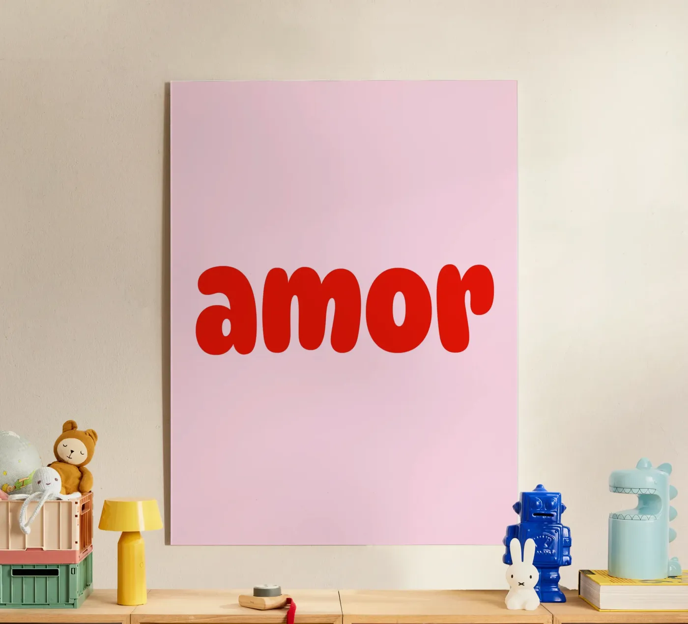 Amor 5 Acryl-Glas von The Type Club Tokyo