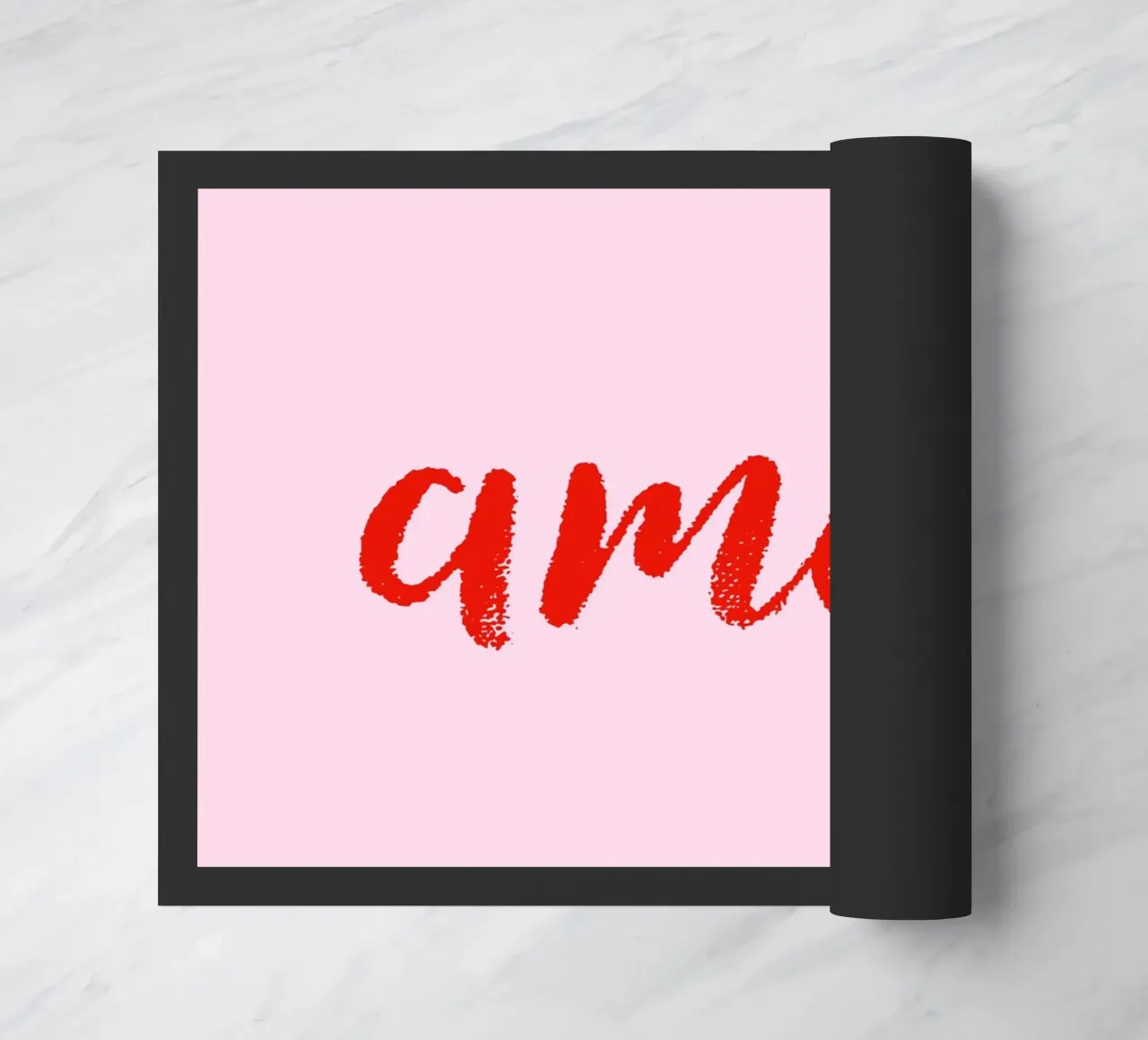 Amor 6 doormat by The Type Club Tokyo