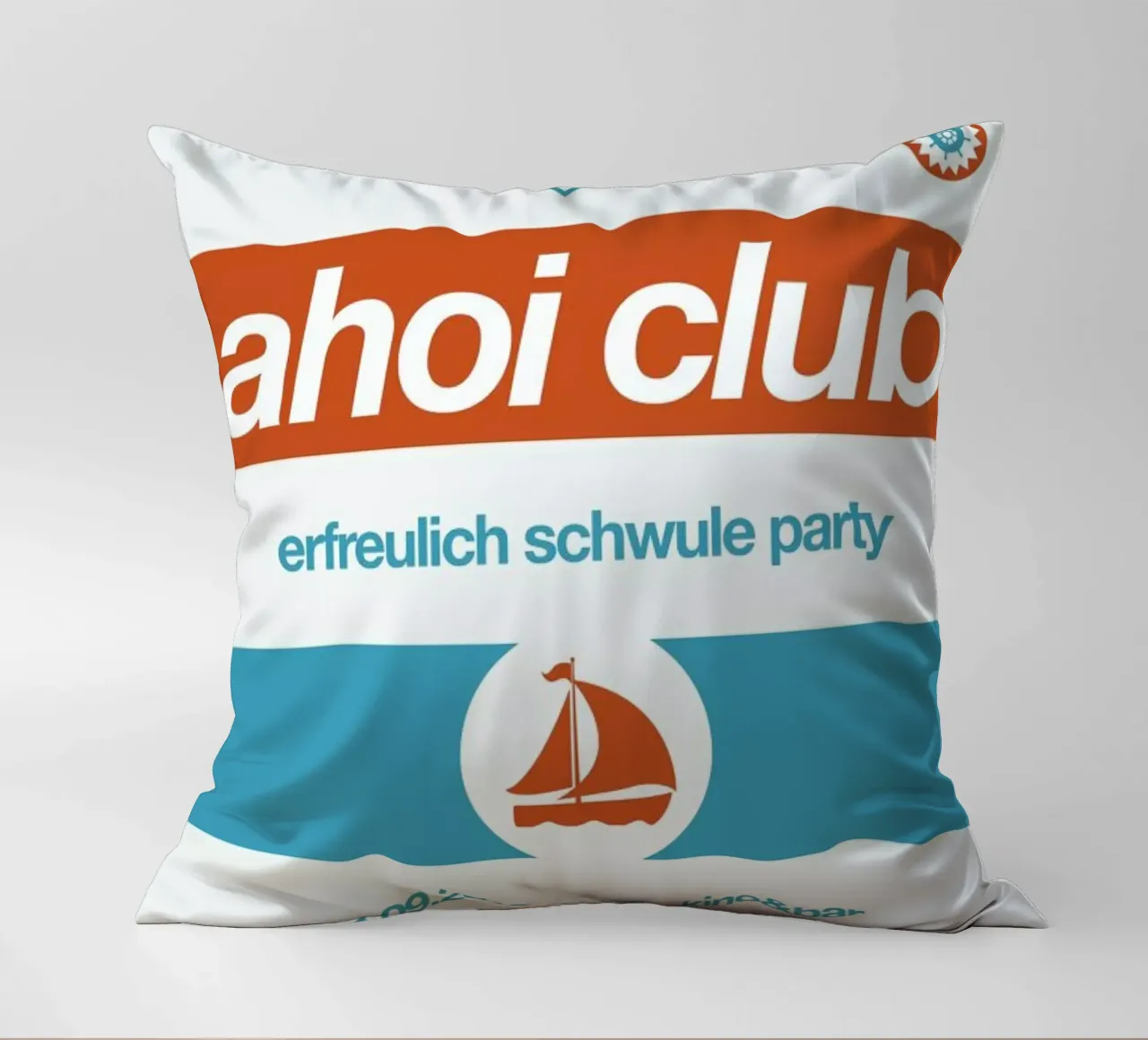 Ahoi Club - Queer Party cuscino da Stephan Kochs