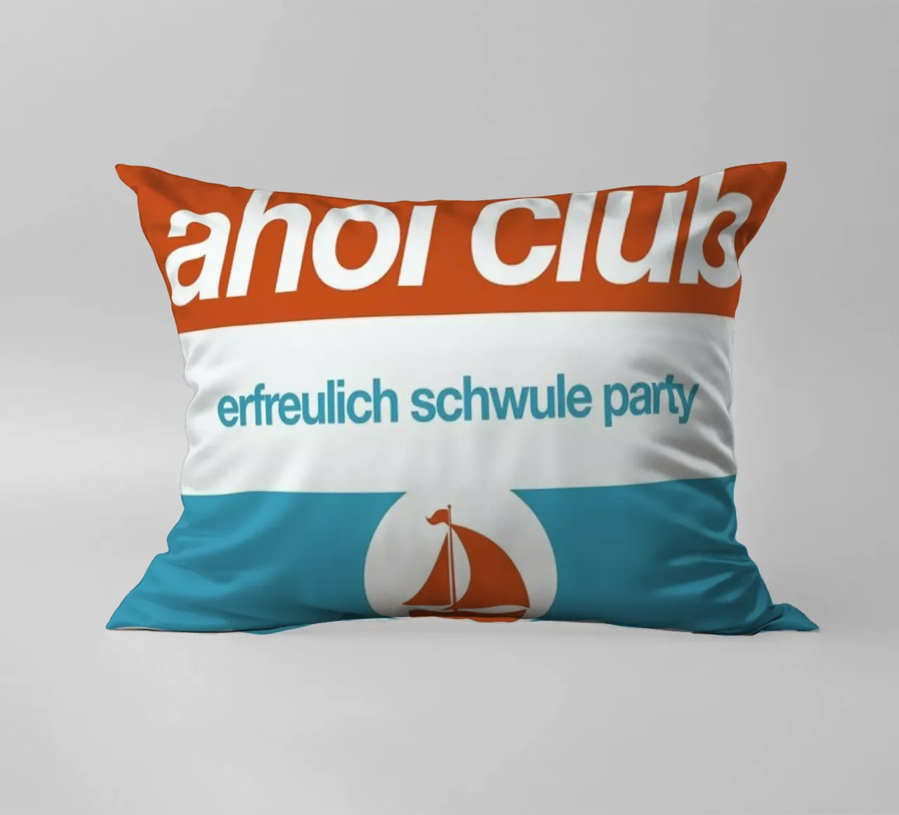 Ahoi Club - Queer Party cuscino da Stephan Kochs
