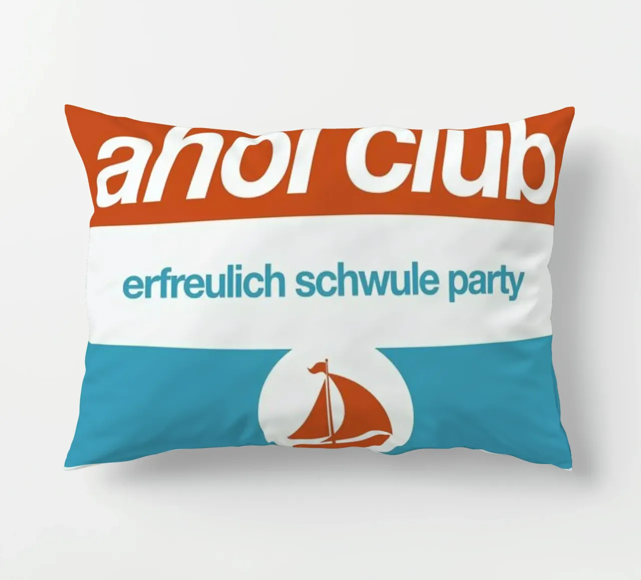Ahoi Club - Queer Party cuscino da Stephan Kochs
