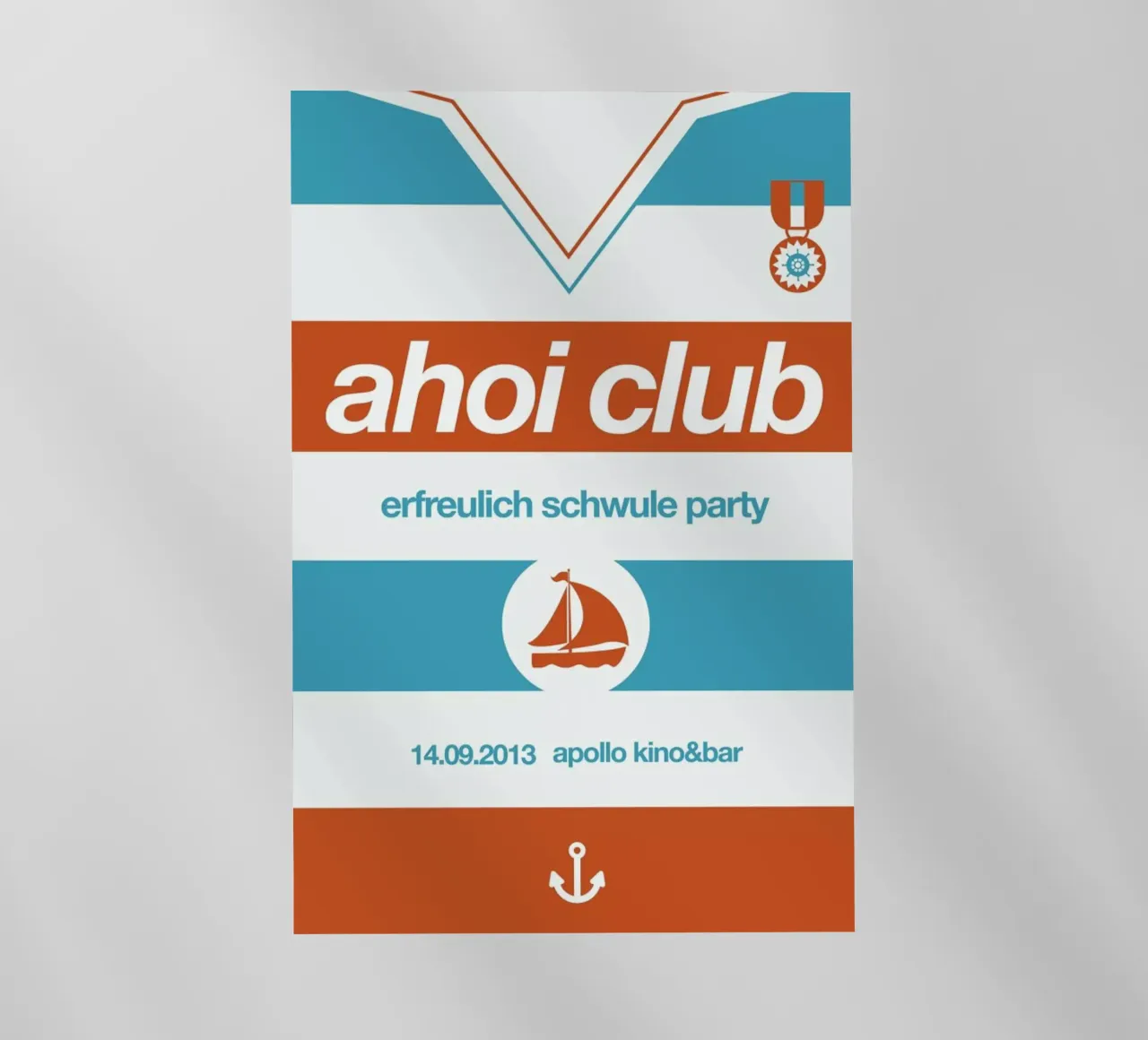Ahoi Club - Queer Party pellicola backlit da Stephan Kochs