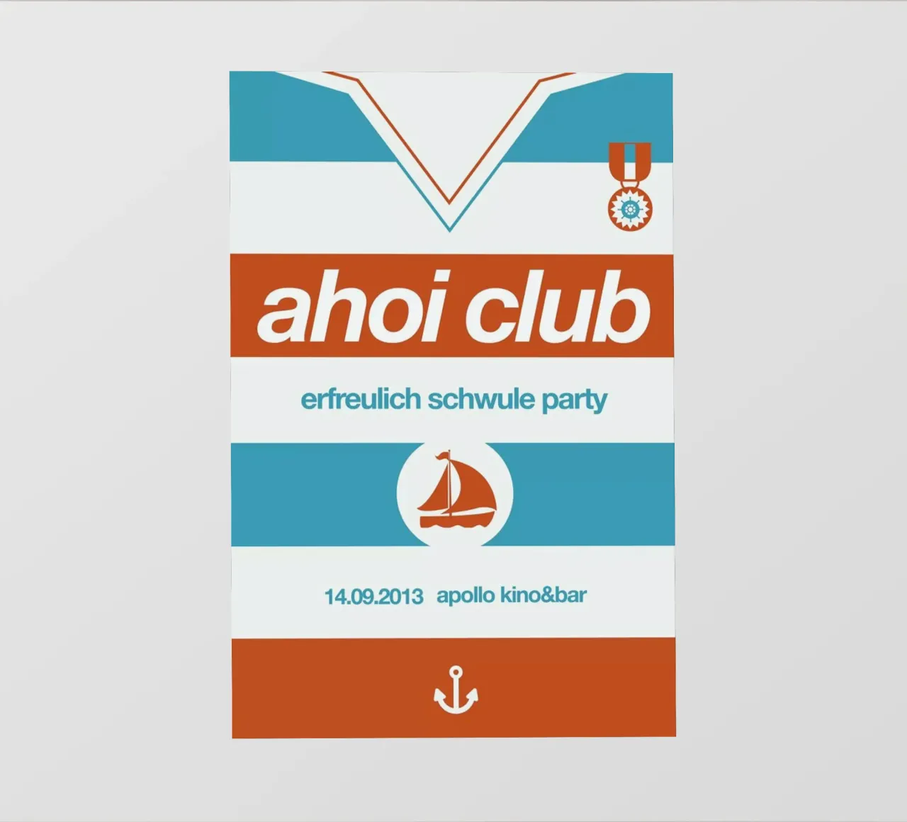 Ahoi Club - Queer Party pellicola backlit da Stephan Kochs