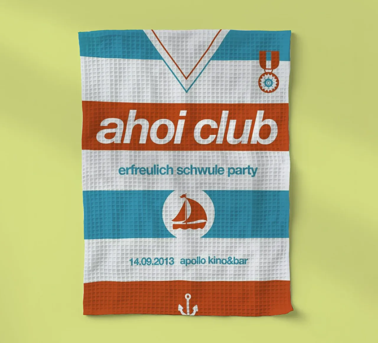 Ahoi Club - Queer Party canovaccio da cucina da Stephan Kochs