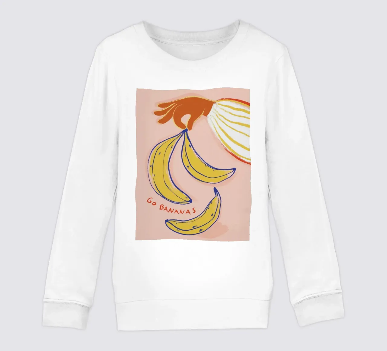 andare a banane felpa bambino da Amber Hughes