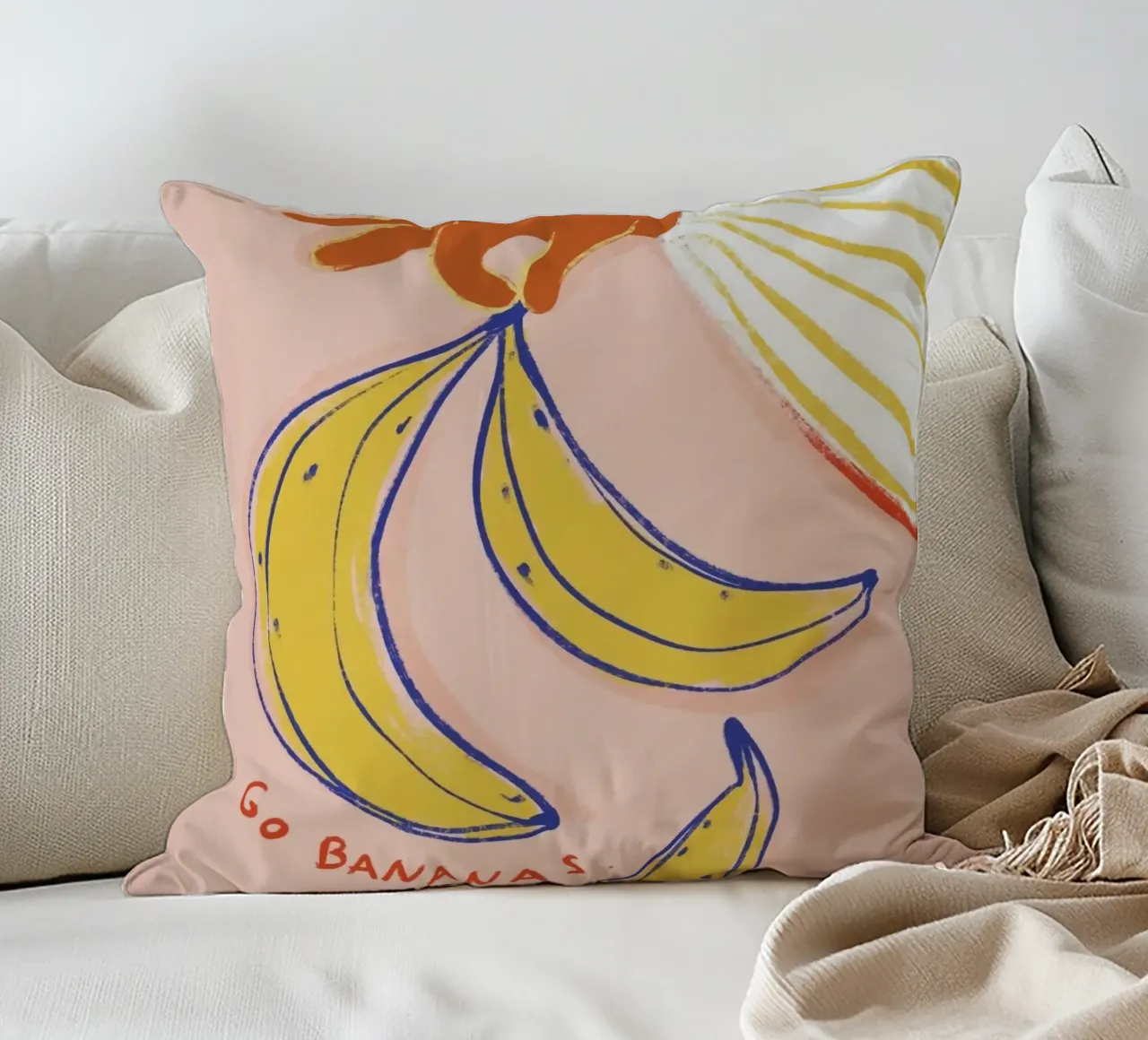 andare a banane cuscino da Amber Hughes