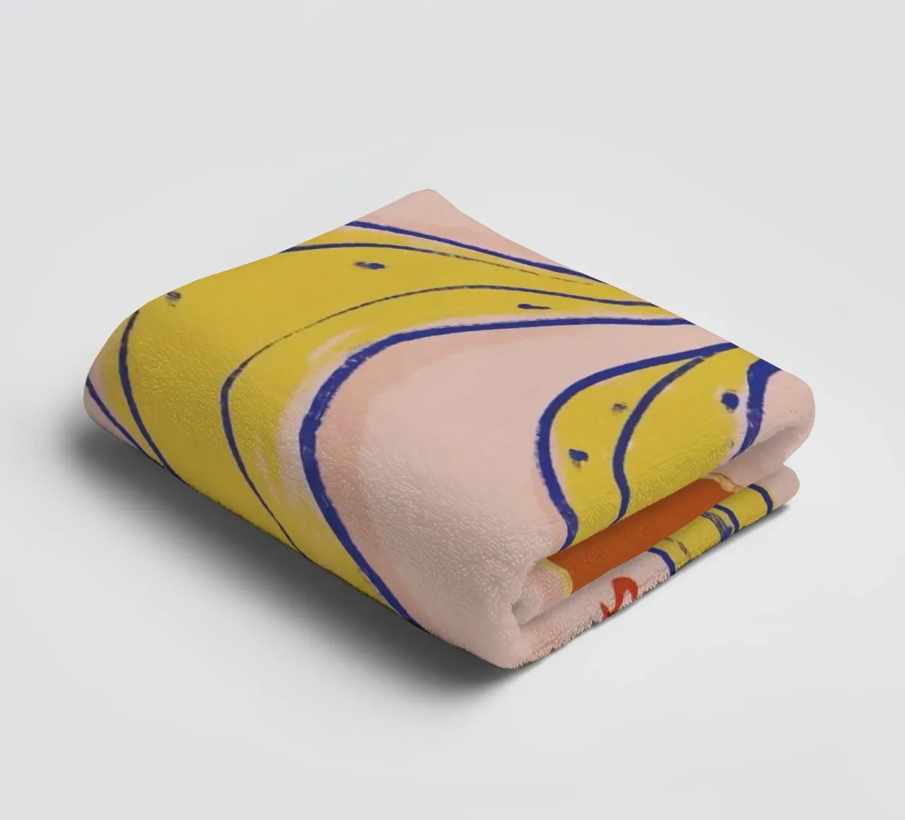 go bananas towel by Amber Hughes