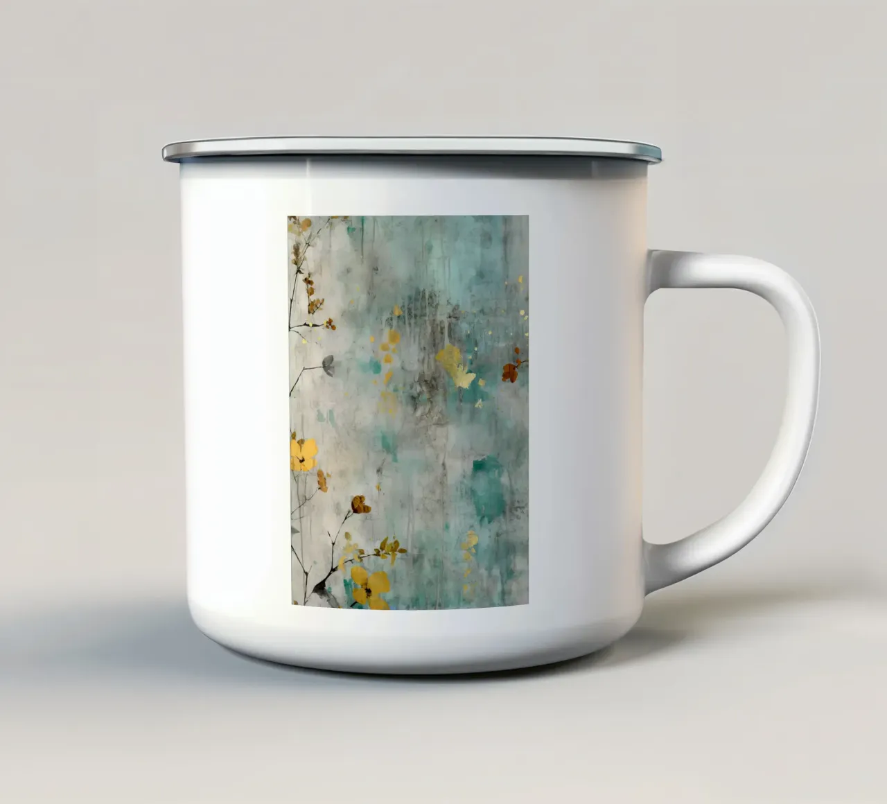 Pittura 1 tazza in smalto da Yaso Design Boho & Botanic