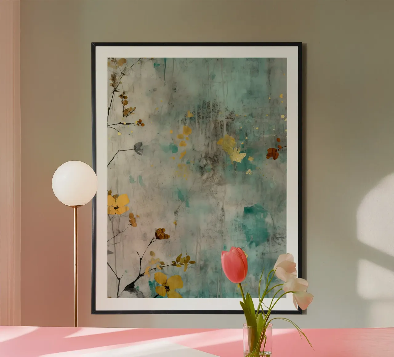Pittura 1 poster da Yaso Design Boho & Botanic