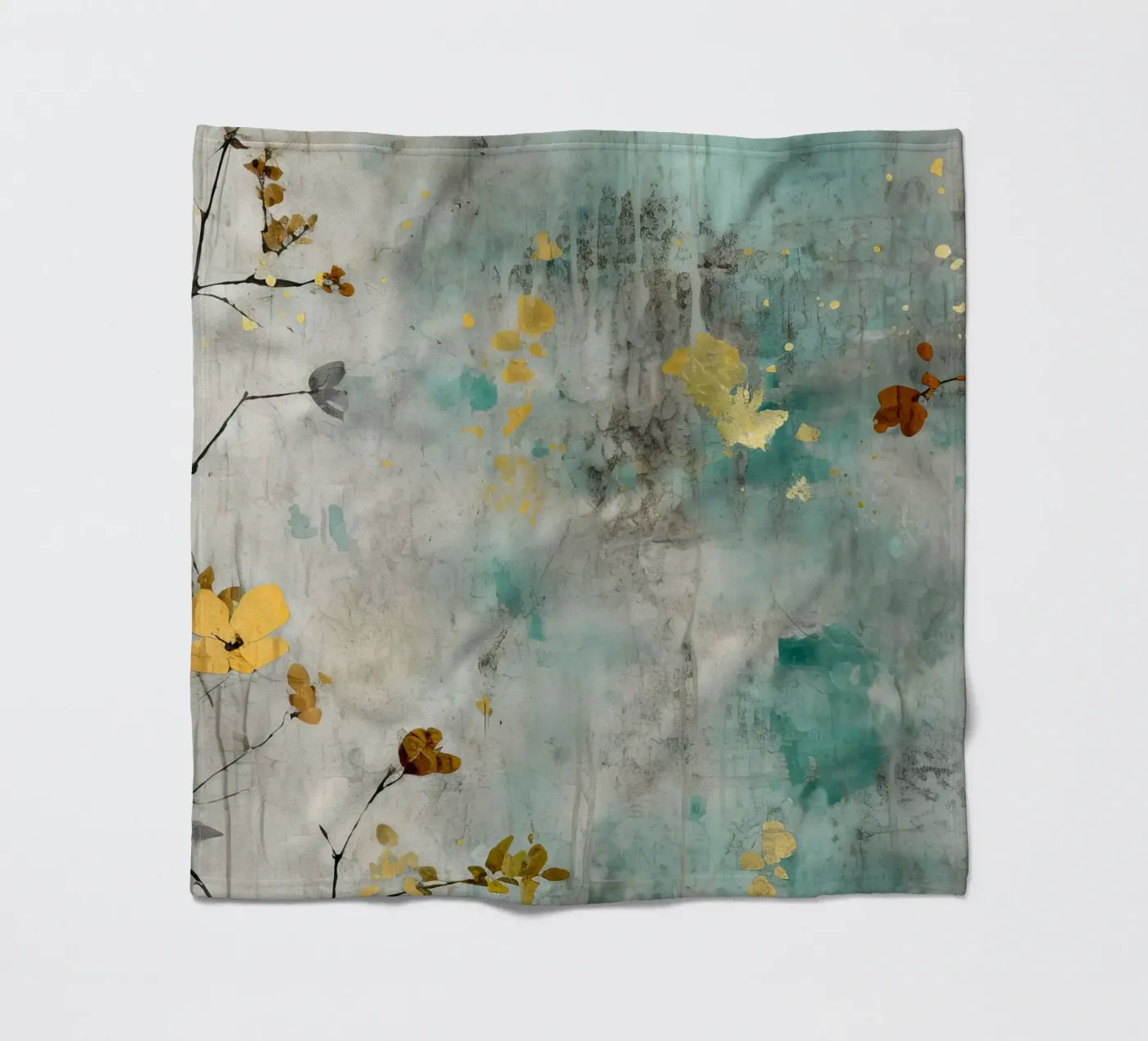 Gemälde 1 Fleecedecke von Yaso Design Boho & Botanic